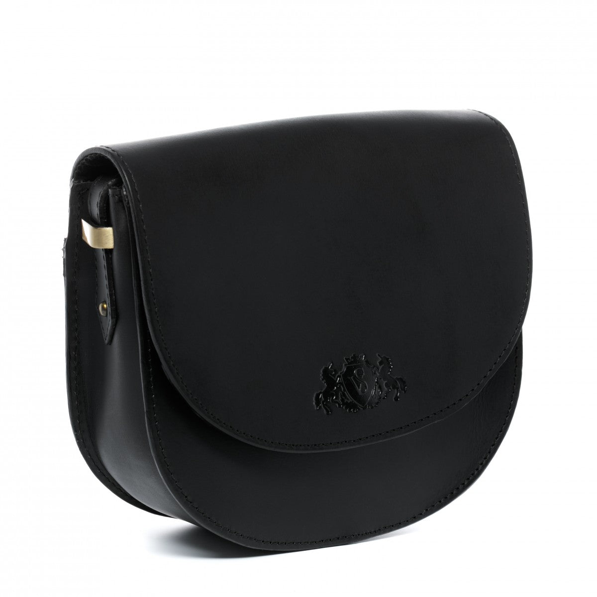 SID & VAIN Umhängetasche Leder TRISH schwarz 11862