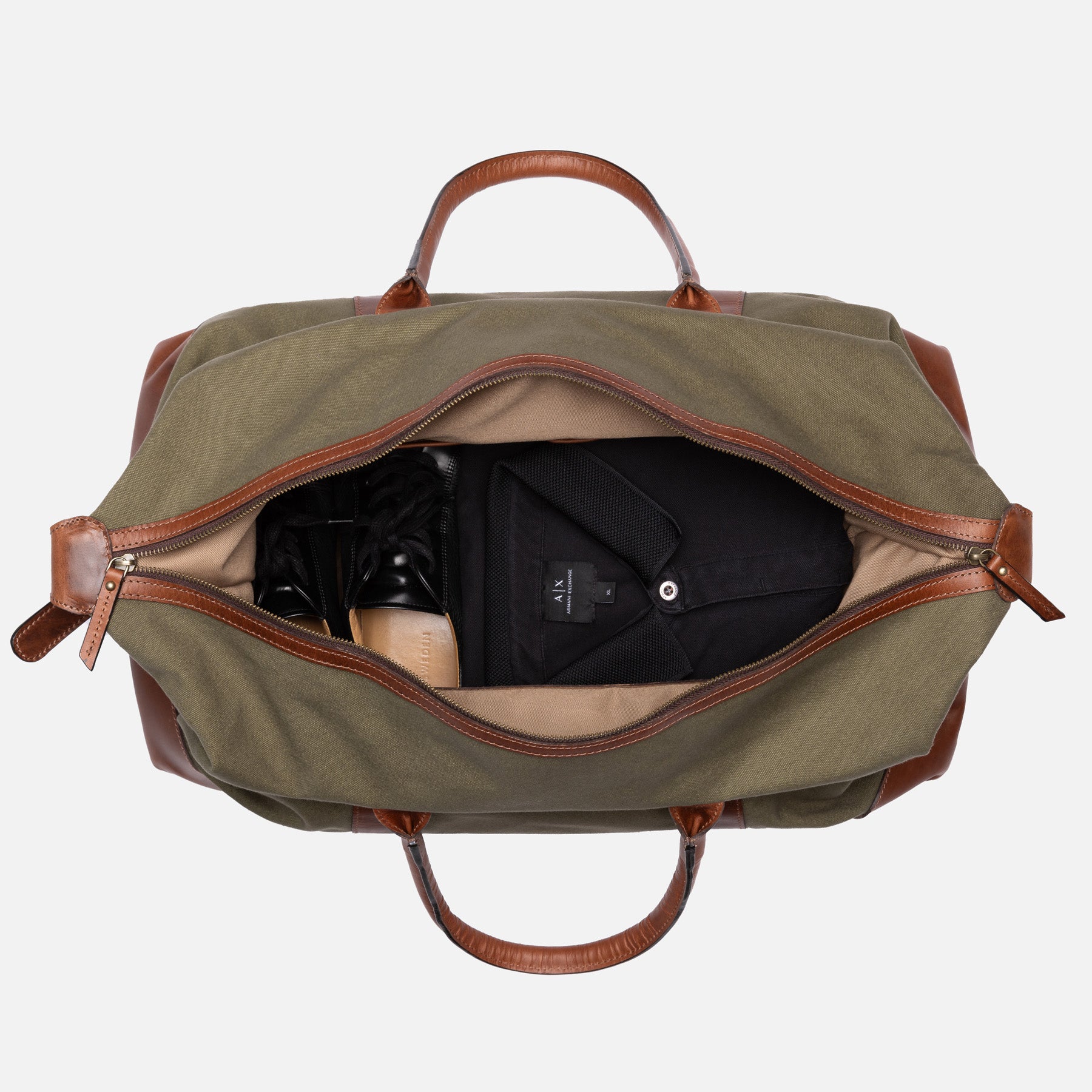 Weekender Lennox Canvas & Leder