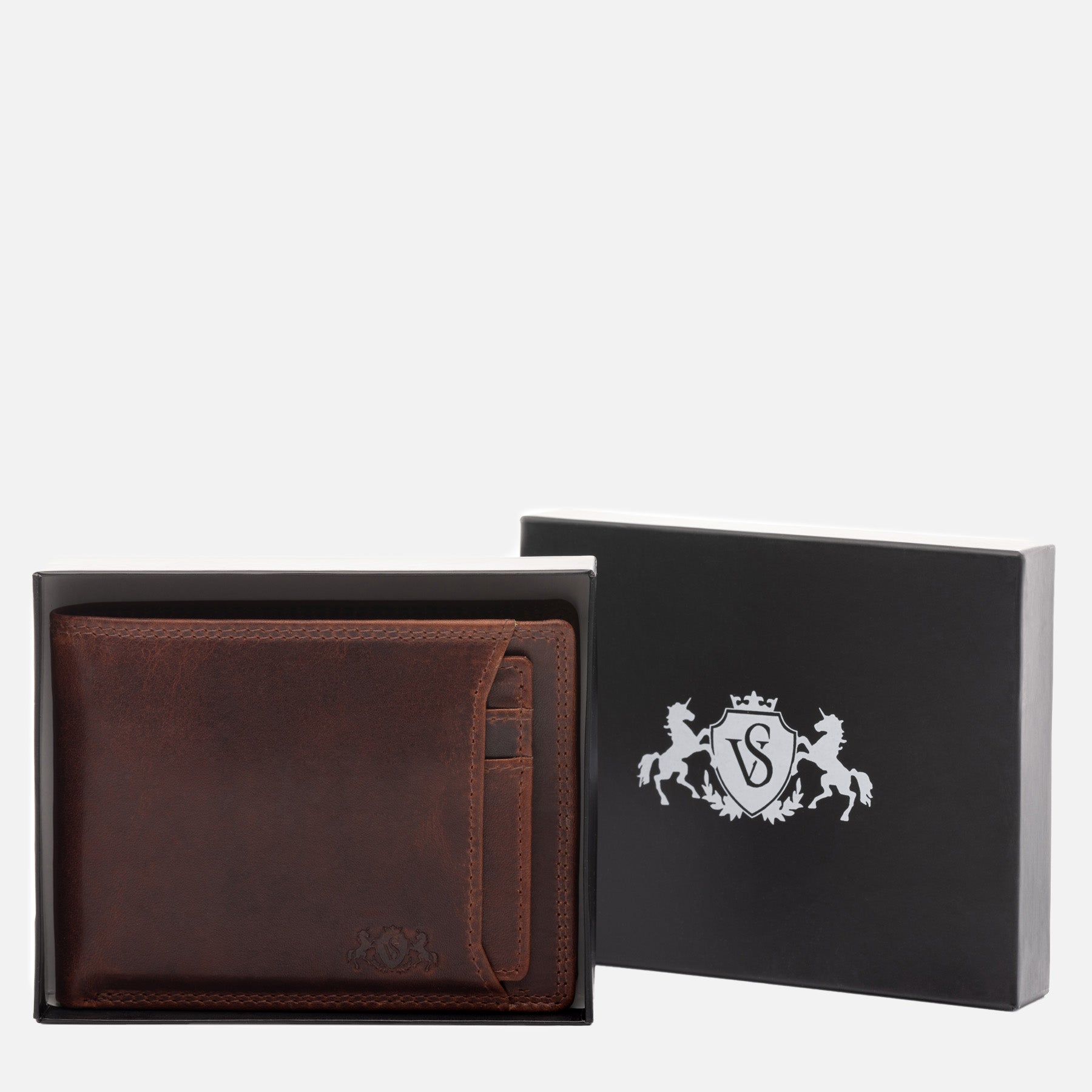 Geldbeutel JACOB Leder cognac