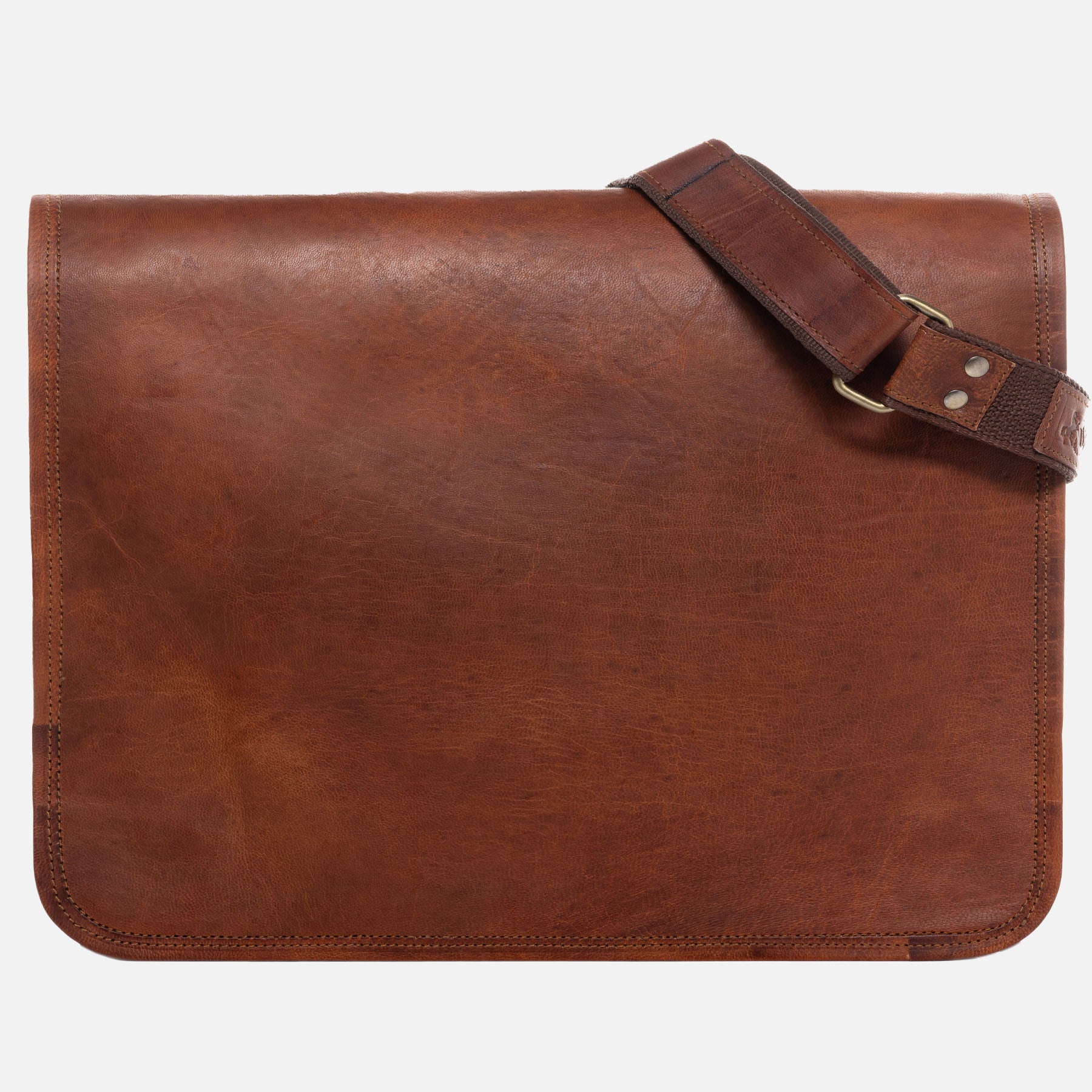 Messenger Bag CAMDEN Naturleder braun