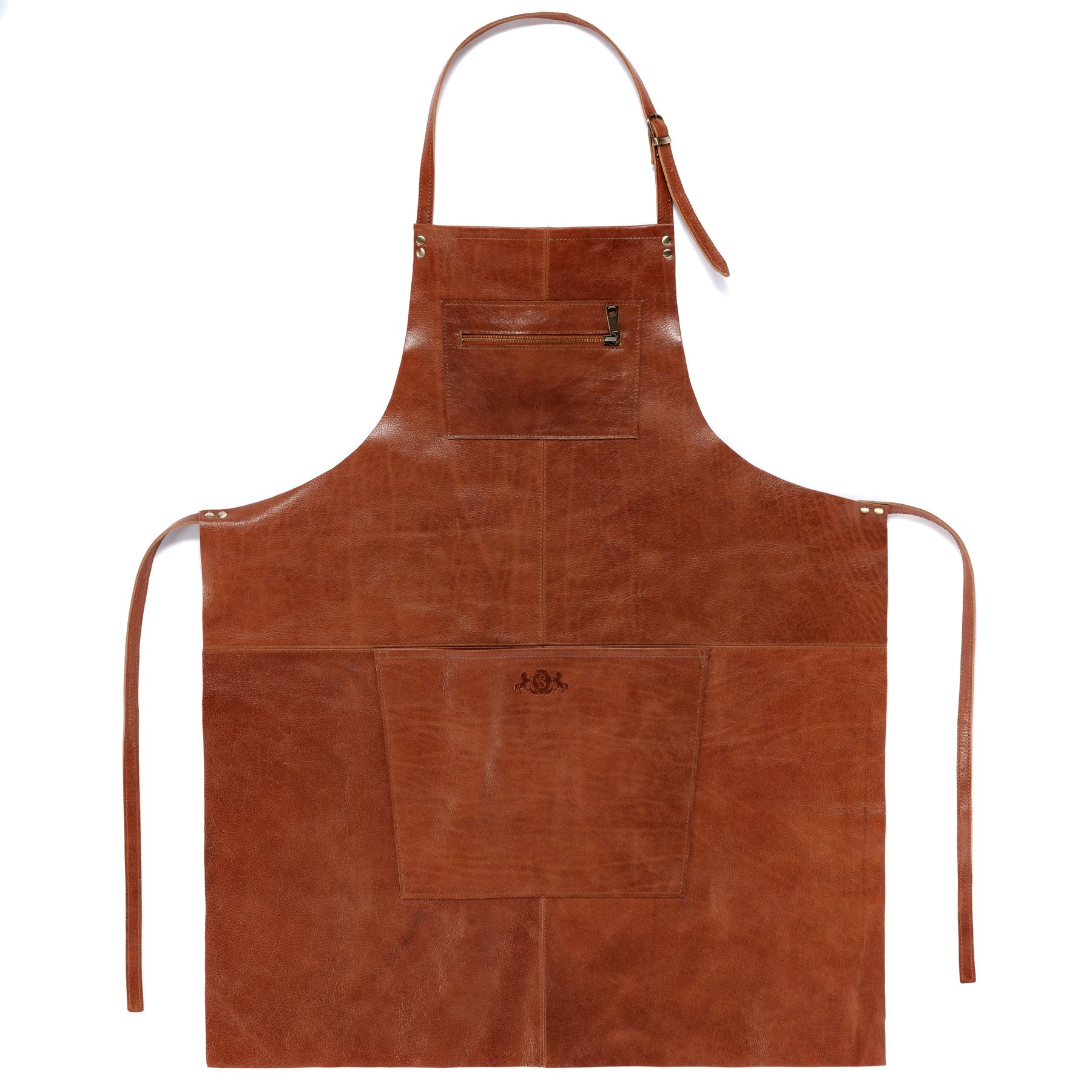 SID & VAIN Lederschürze HEATHROW light-crunchy-tan 16022