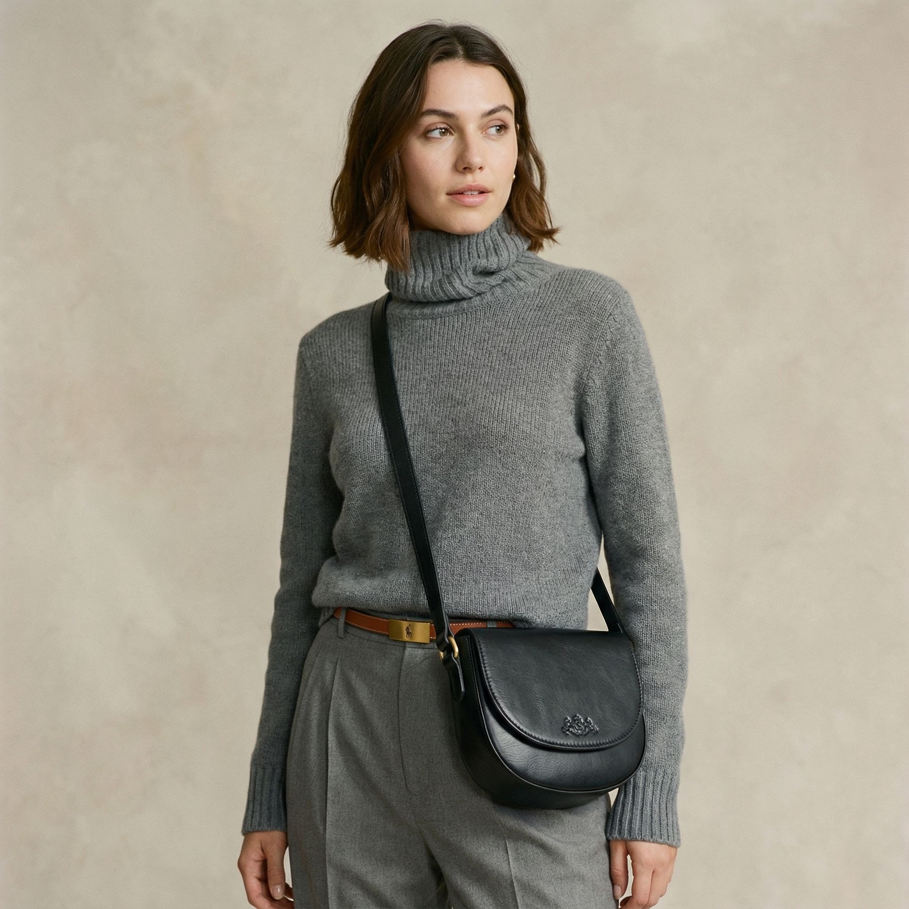 Umhängetasche TRISH echt Leder