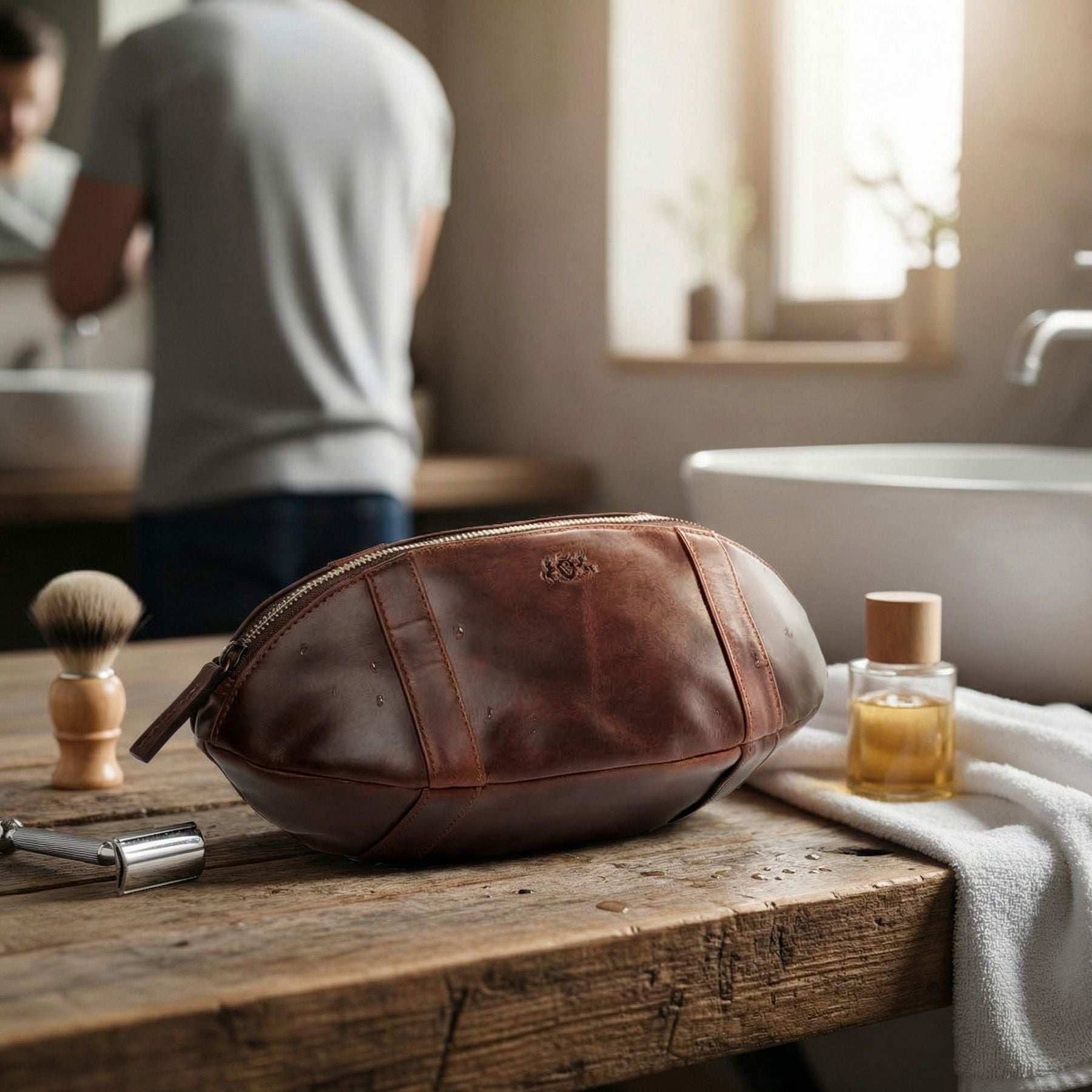 Isaac-cognac-brown-inuse