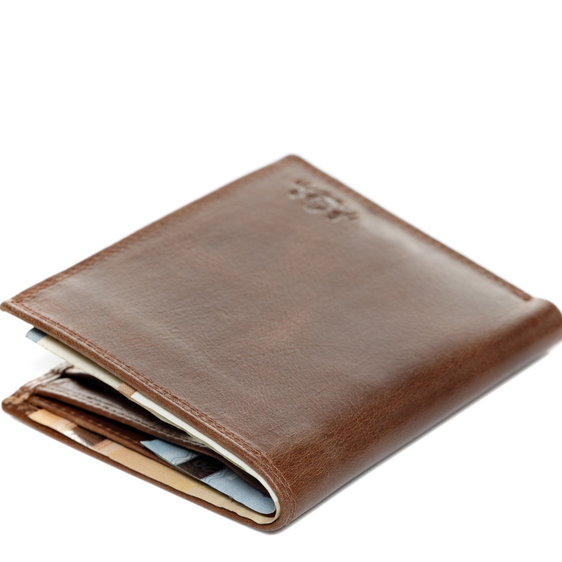 SID & VAIN Geldbeutel Leder - NorthSouth - JACK light-brown 32859