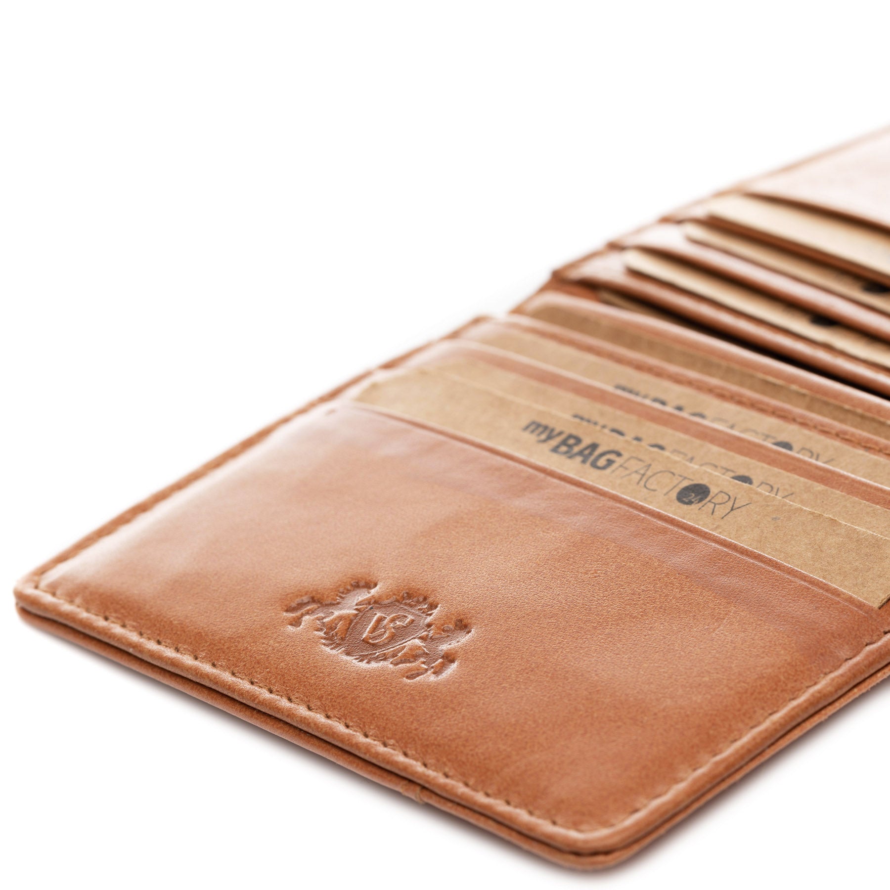 SID & VAIN Kartenetui Leder EARNEST braun hellbraun schwarz 39036 #farbe_tan