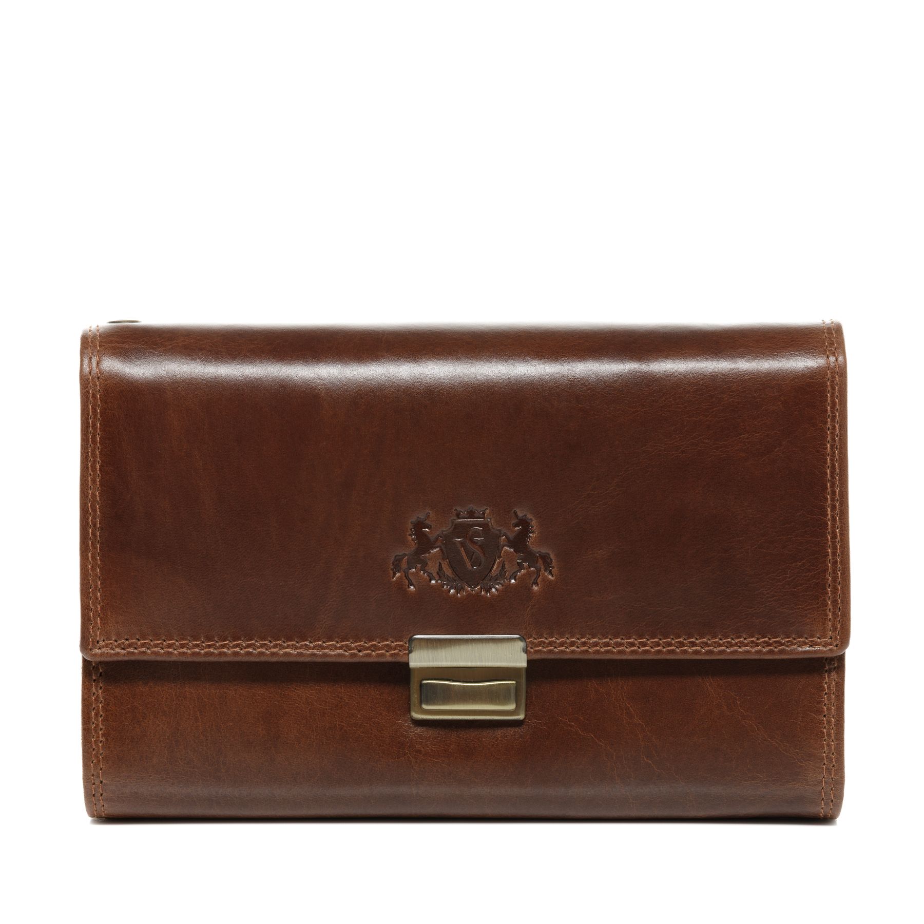 SID & VAIN Kellner Geldbeutel Leder LOU light-brown 31775