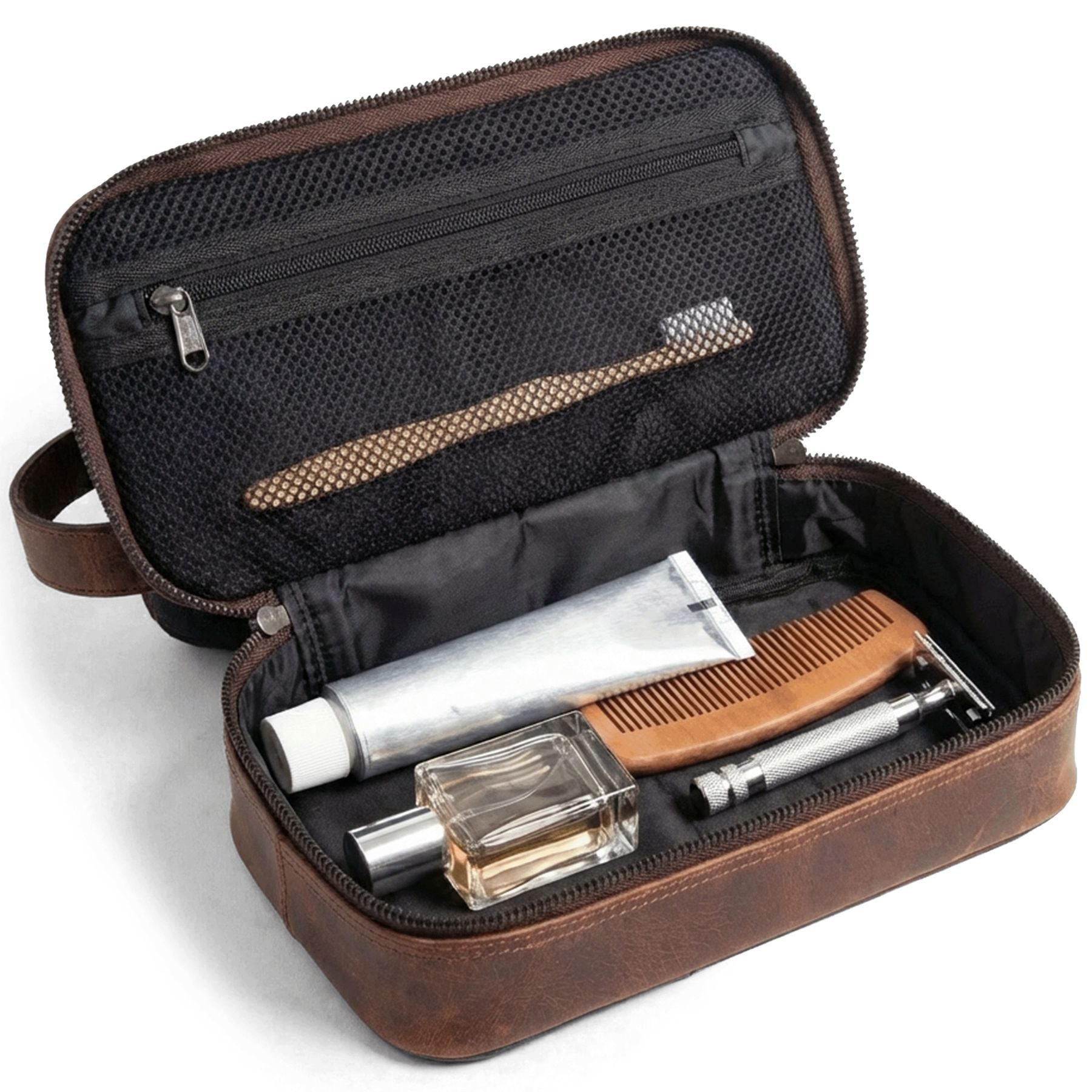 6050-SID & VAIN wash - M - H-92 - CARTER olive-brown CANVAS-PULL-UP-Detail-1