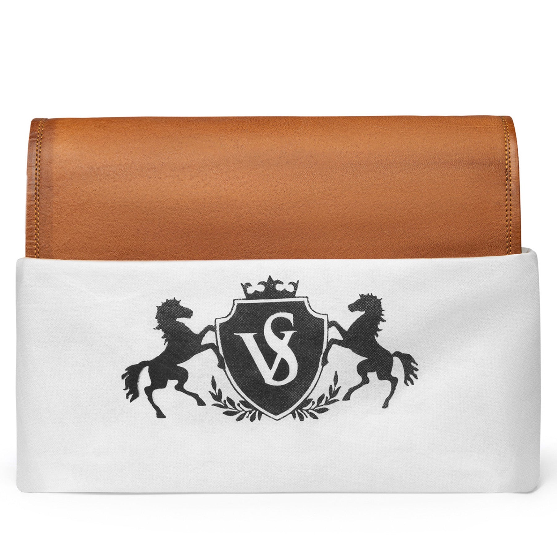 Umhängetasche Messenger Bag CAMDEN Leder hellbraun