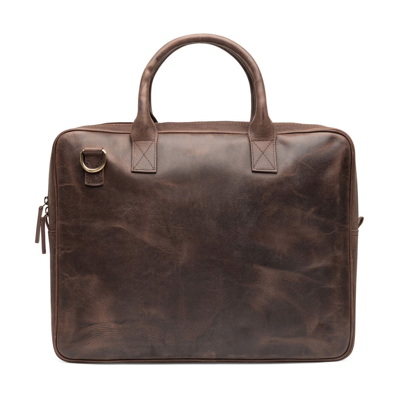 Laptoptasche ADEN Natur-Leder braun