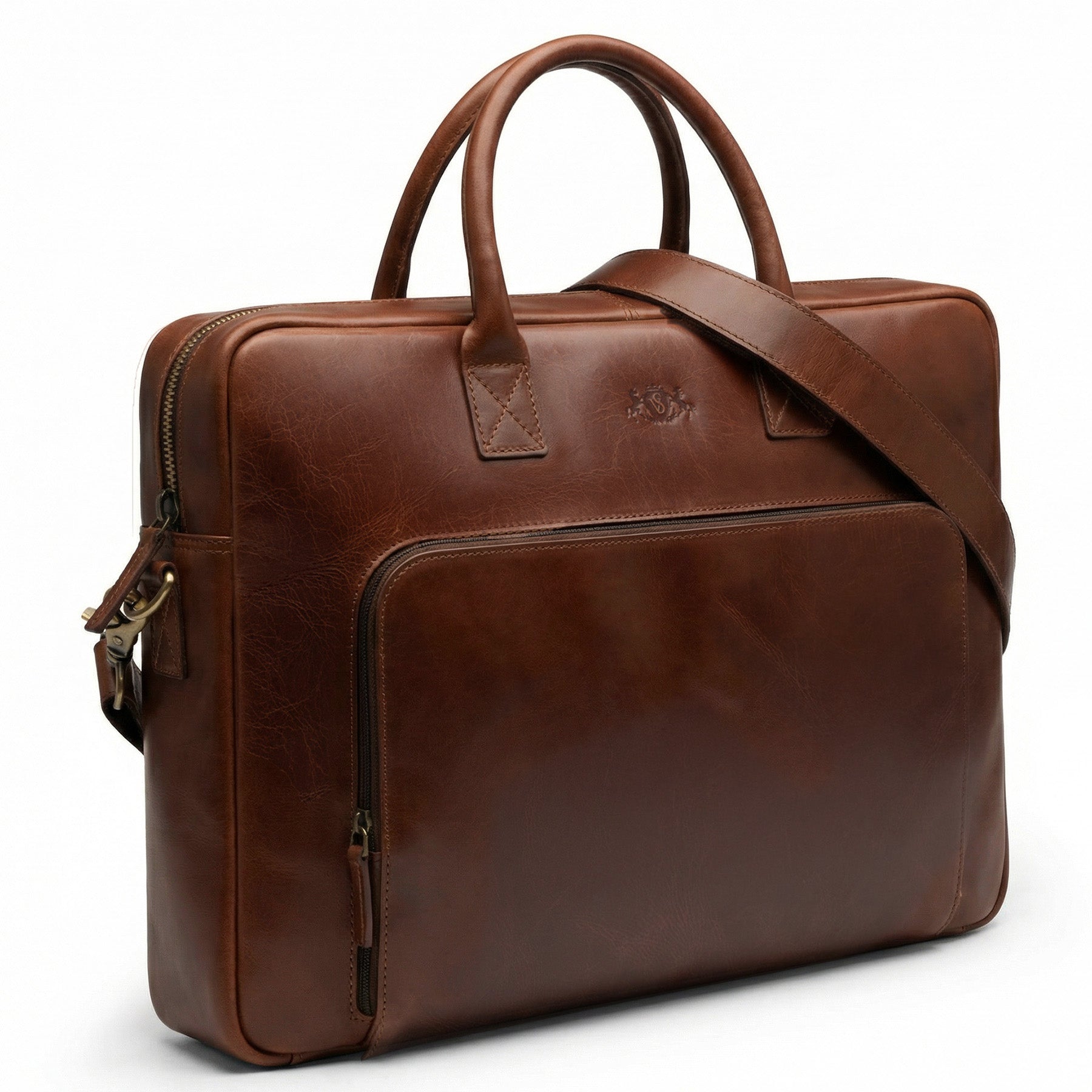 Aktentasche mit Frontfach 15" Harvey braun