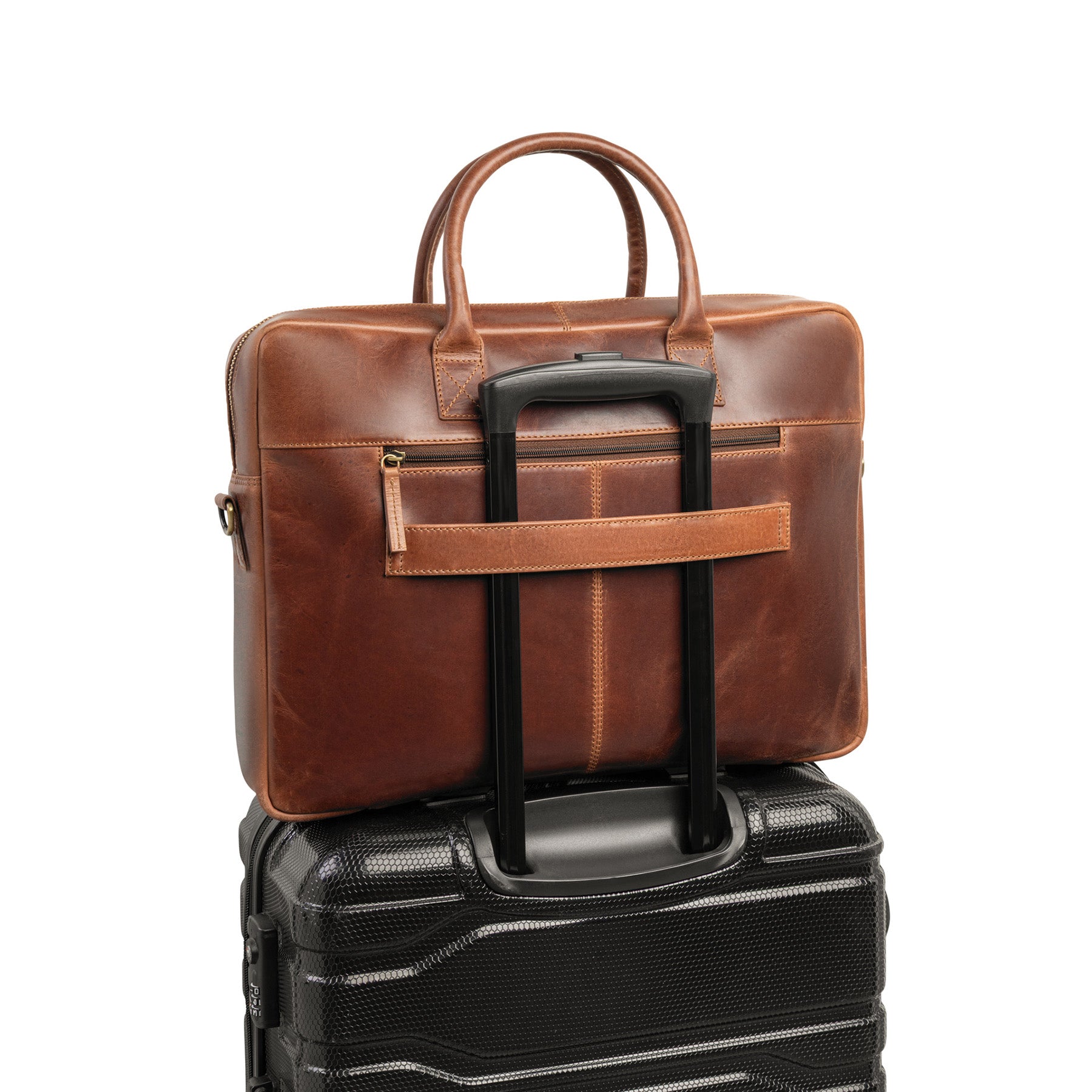 Aktentasche mit Frontfach 17" Harvey braun