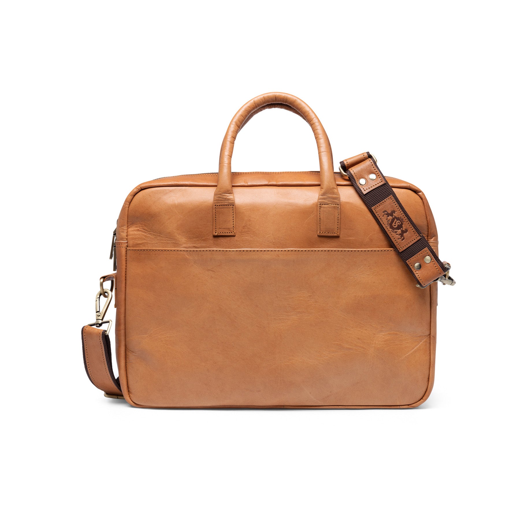 Laptoptasche CEDAR Naturleder hellbraun