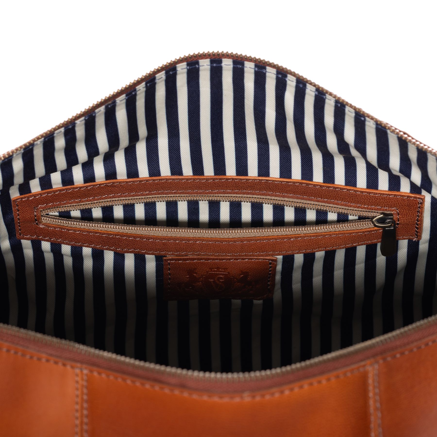 SID & VAIN Reisetasche Leder-female SKYLER chestnut 42031