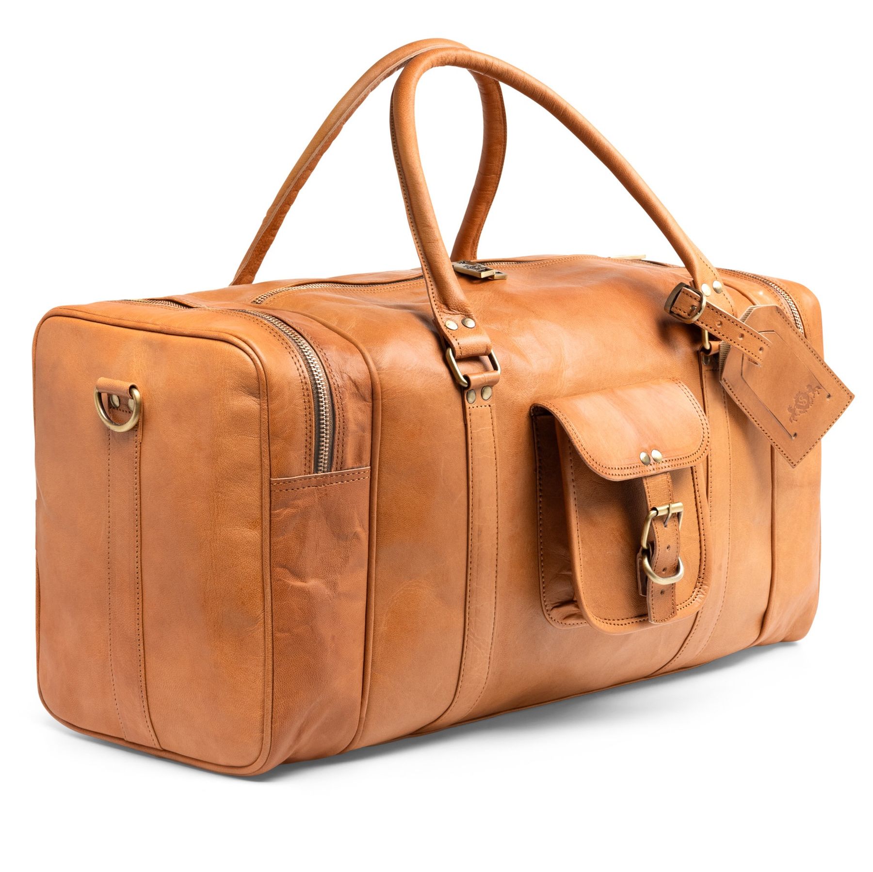 Reisetasche LANDON Naturleder