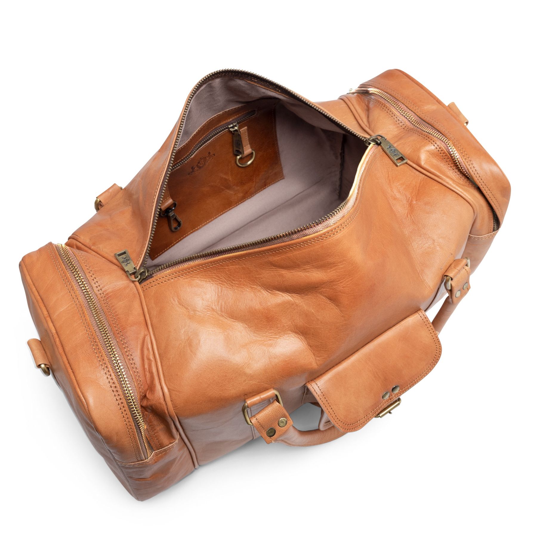 Reisetasche LANDON Naturleder