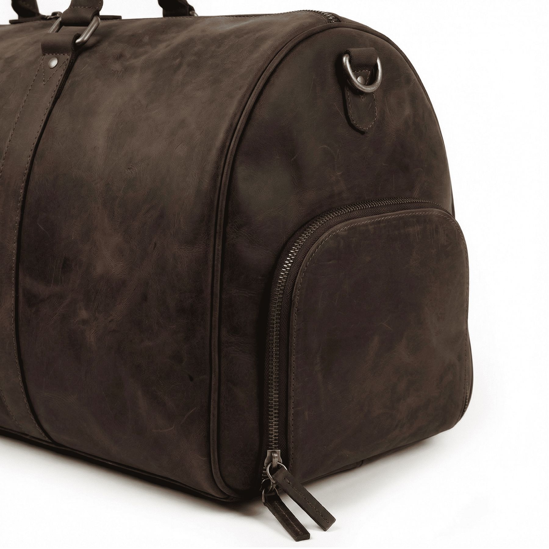 6373-SID & VAIN travel-weekender - XL - NT-68 - HANK 408-Choco HUNTER-Detail-4