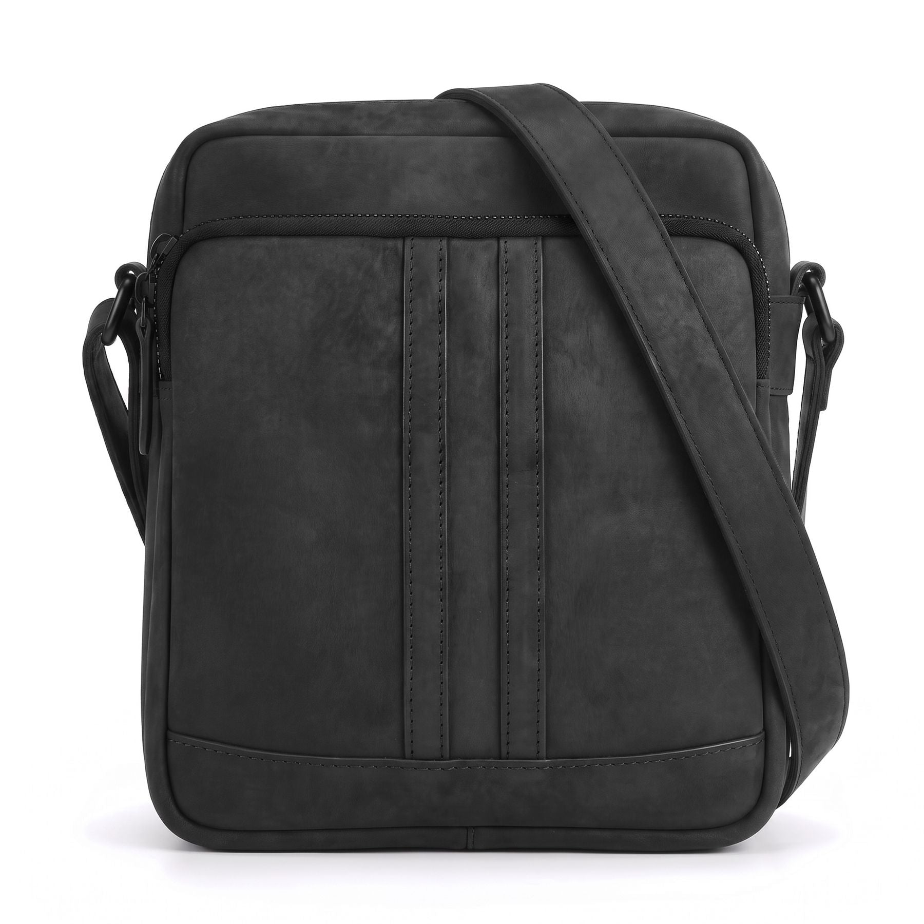 Schultertasche ASHTON Natur-Leder