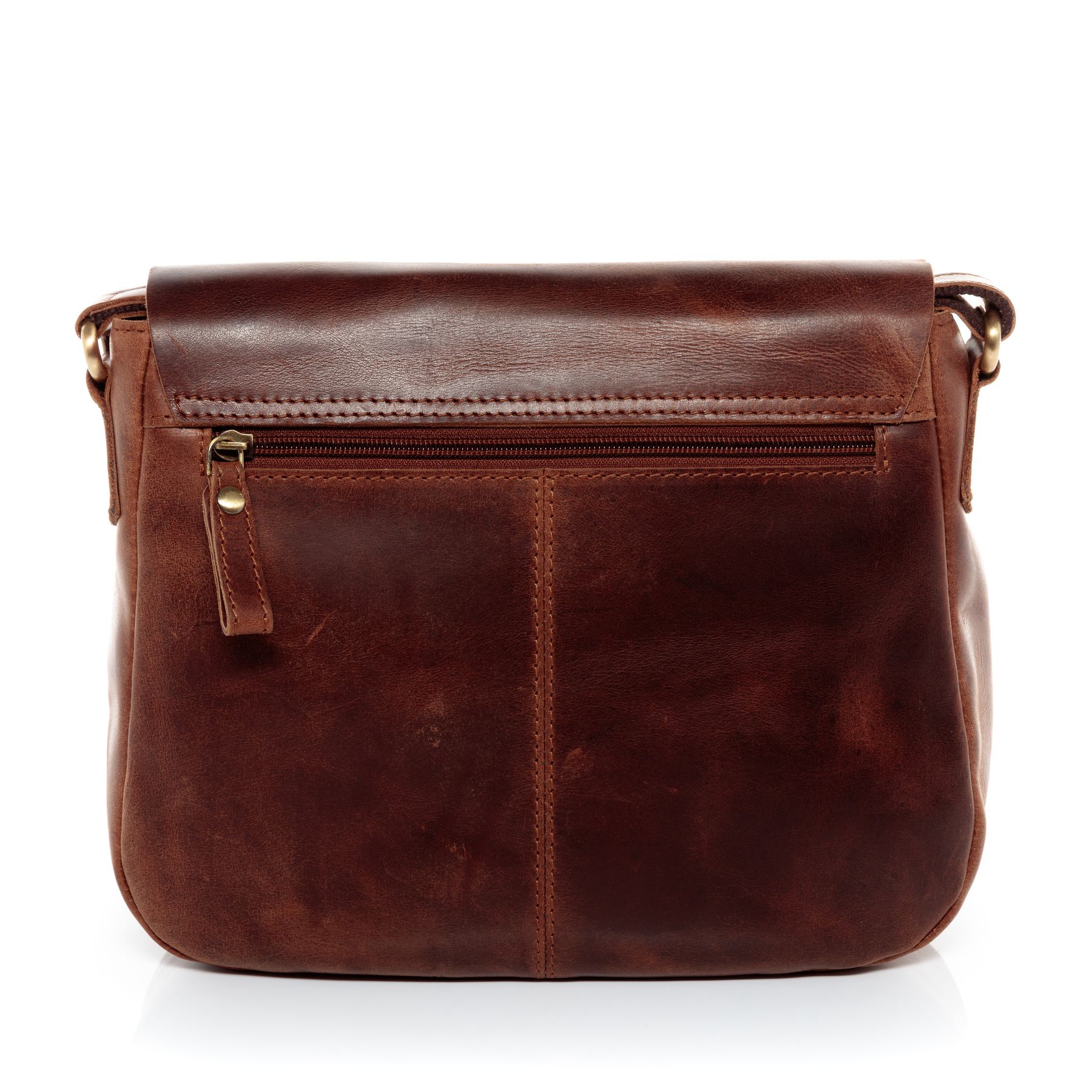 Umhängetasche YALE Natur-Leder Damen