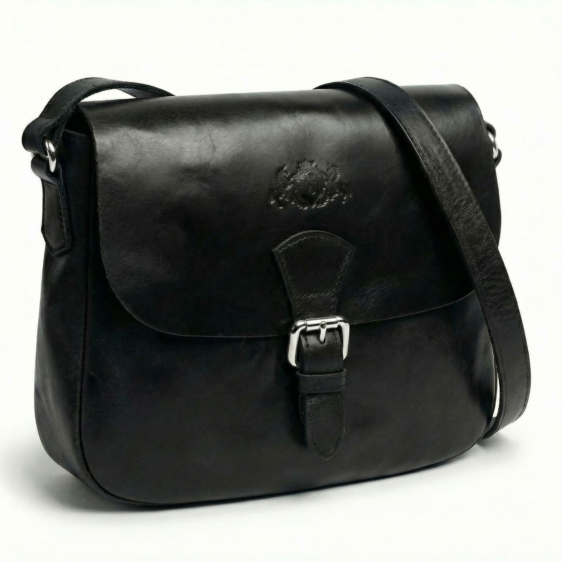 Umhängetasche YALE Natur-Leder braun