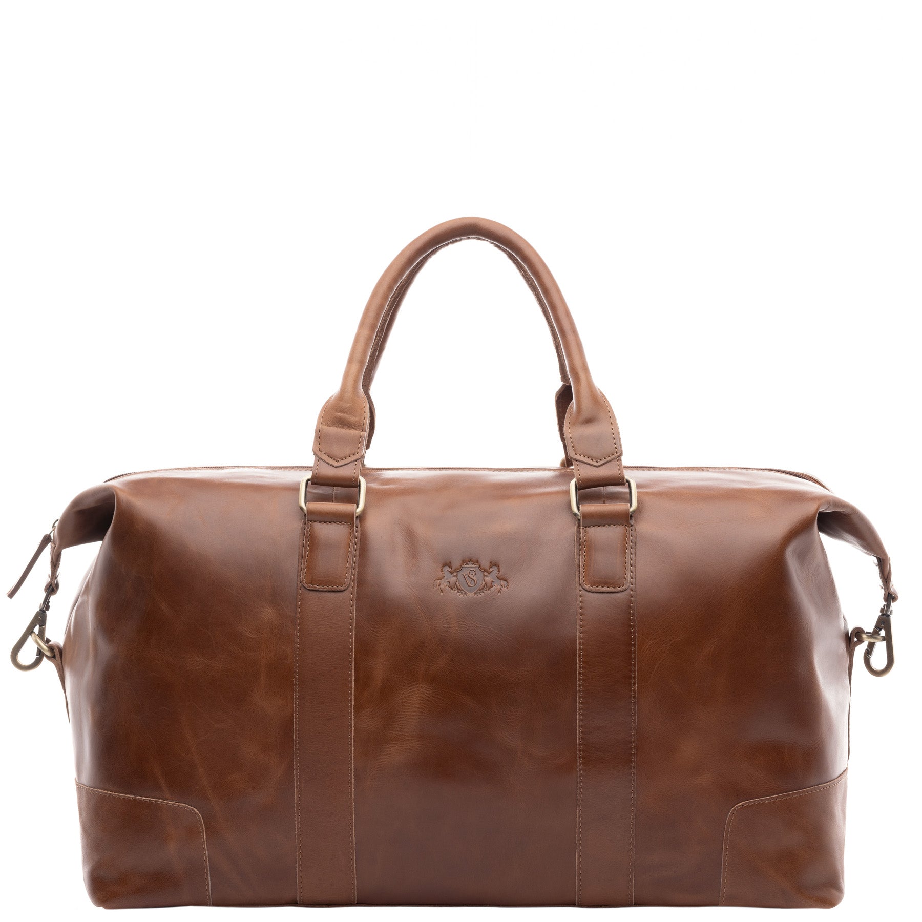 Weekender JEREMY Natur-Leder braun
