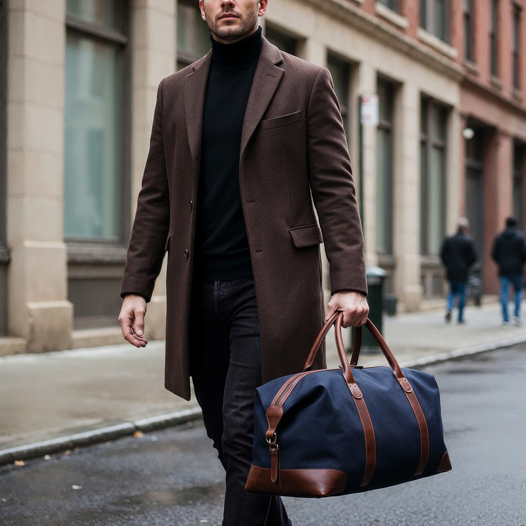Weekender Lennox Canvas & Leder