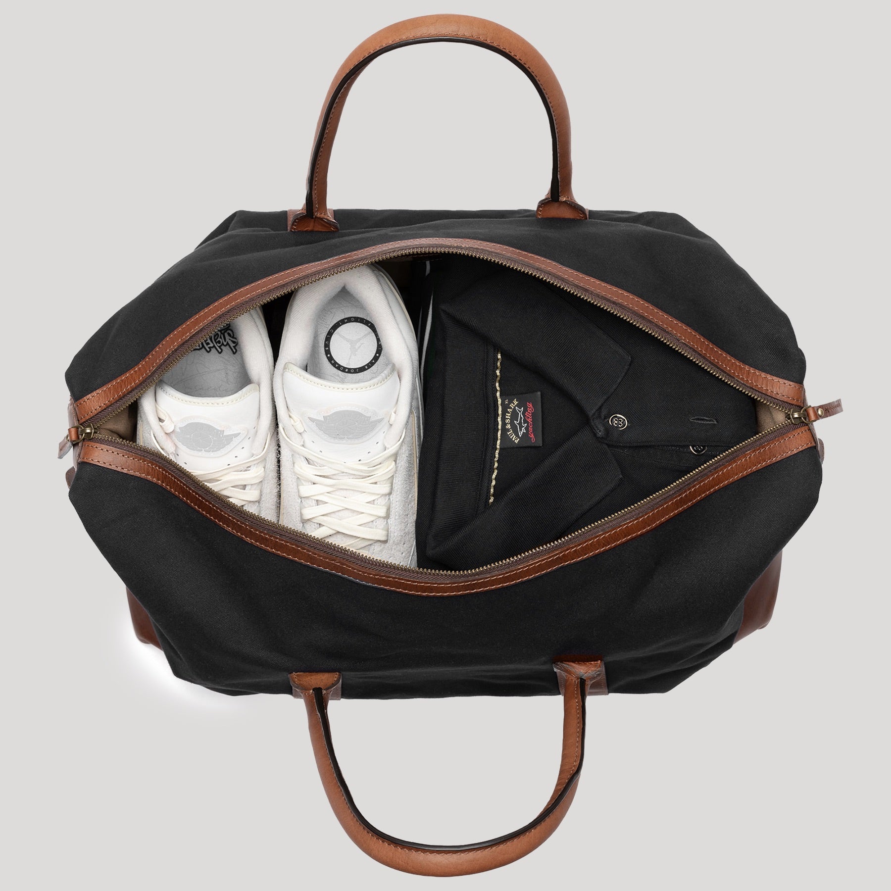 6456-SID & VAIN travel-l - L - H-75 - Lennox -brown CANVAS-PULL-UP-pack