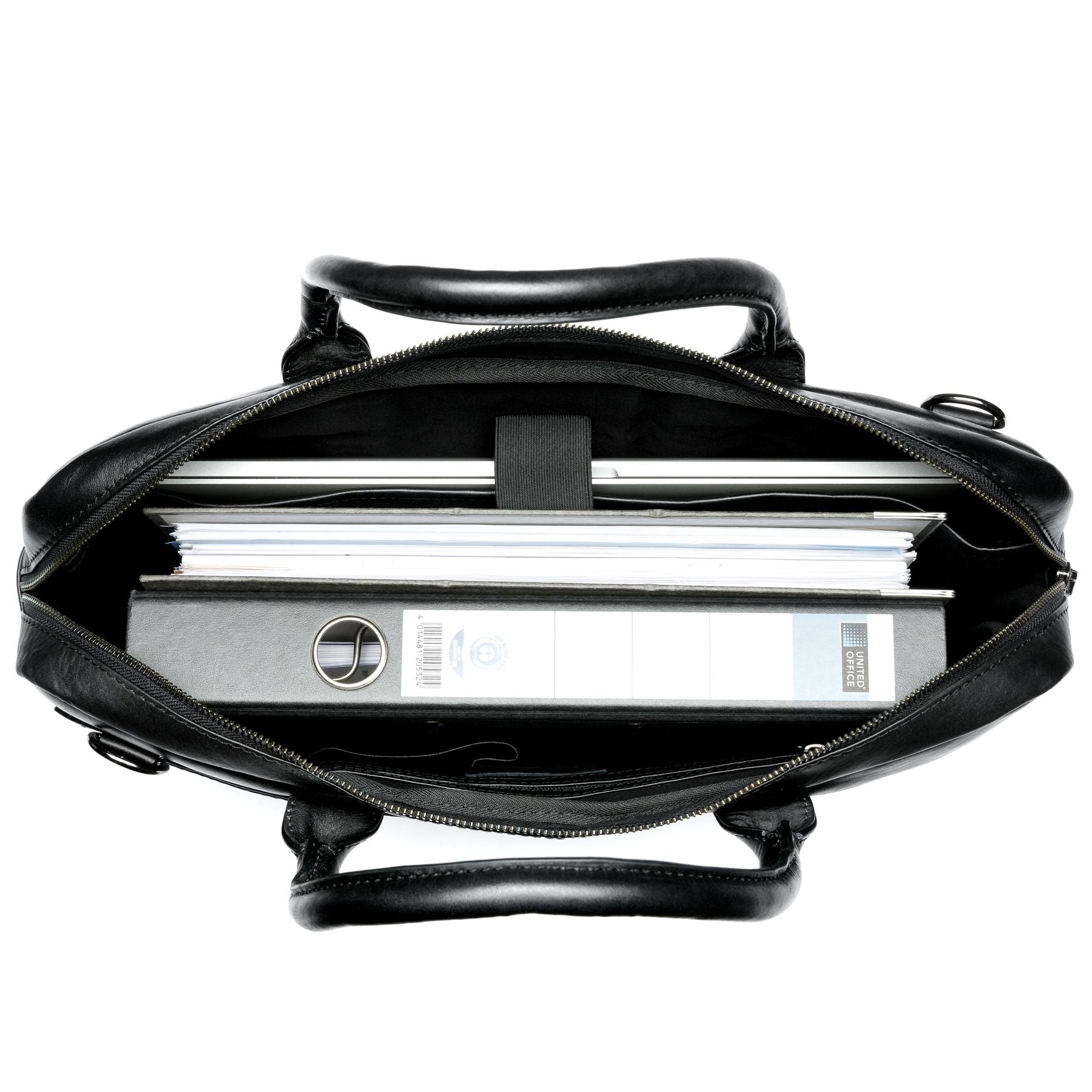 SID & VAIN Laptoptasche Leder Slim BOSTON 29352