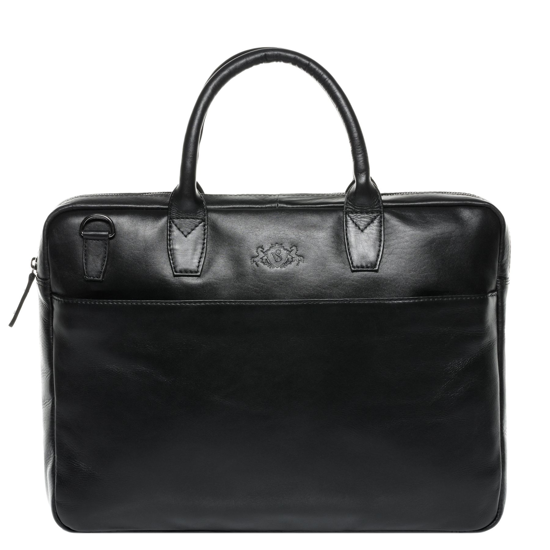 SID & VAIN Laptoptasche Leder Slim BOSTON 29348
