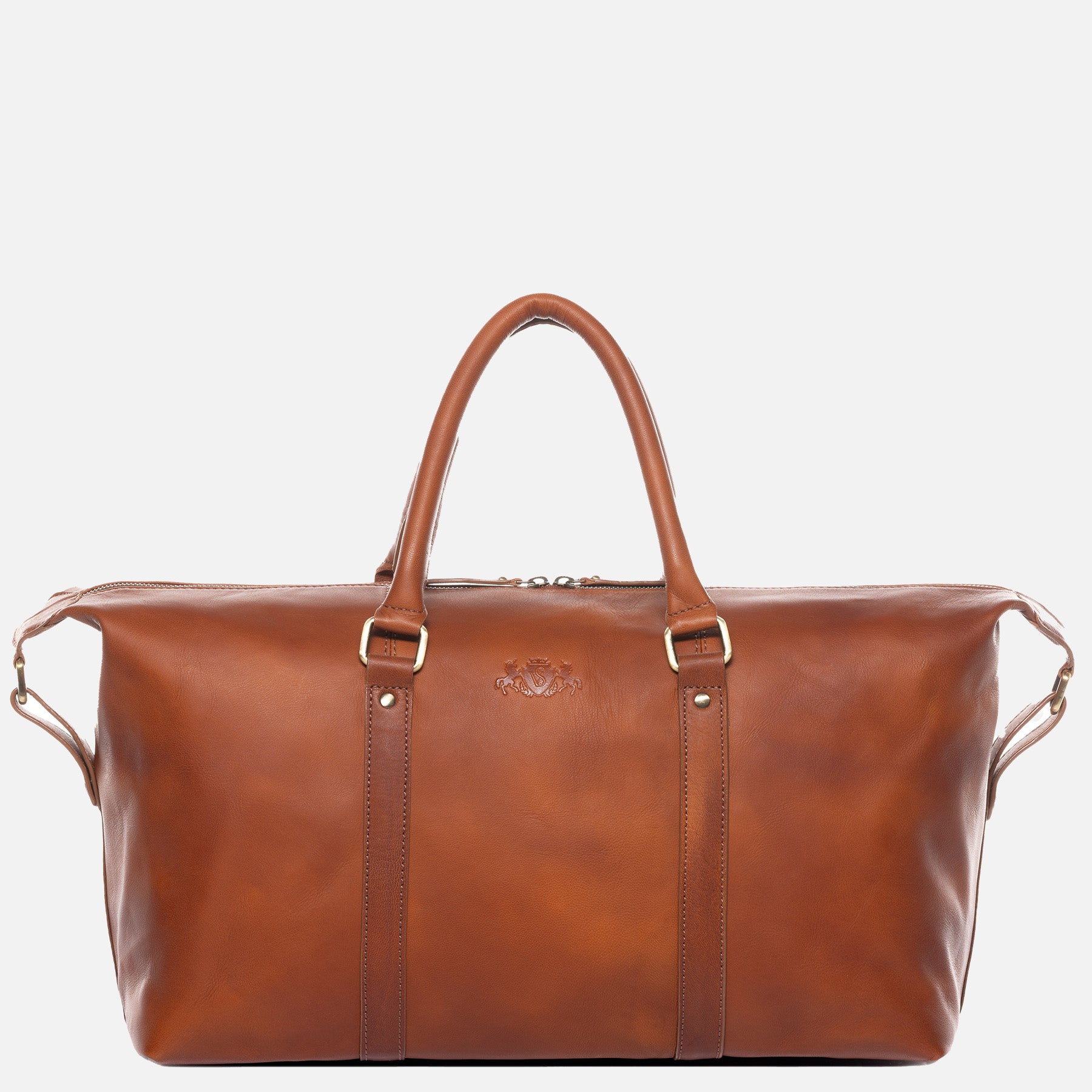 Weekender HARPER Glattleder braun