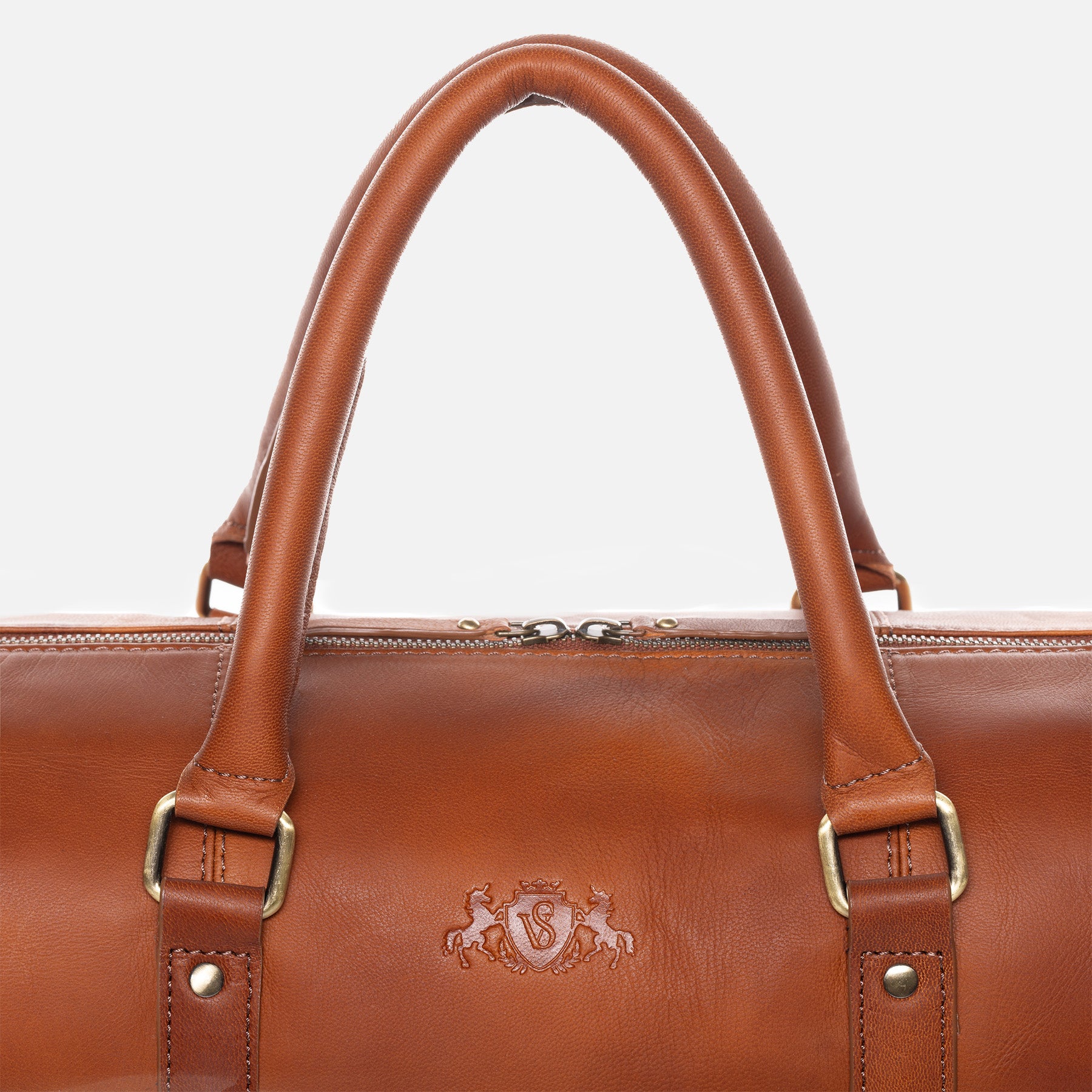 Weekender HARPER Nappa Leder braun
