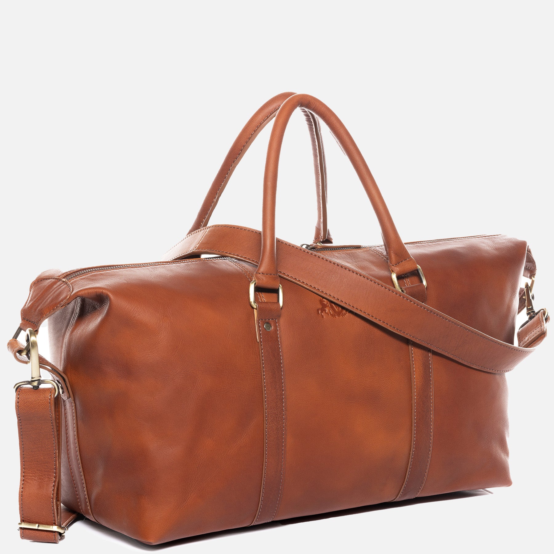 Weekender HARPER Nappa Leder braun