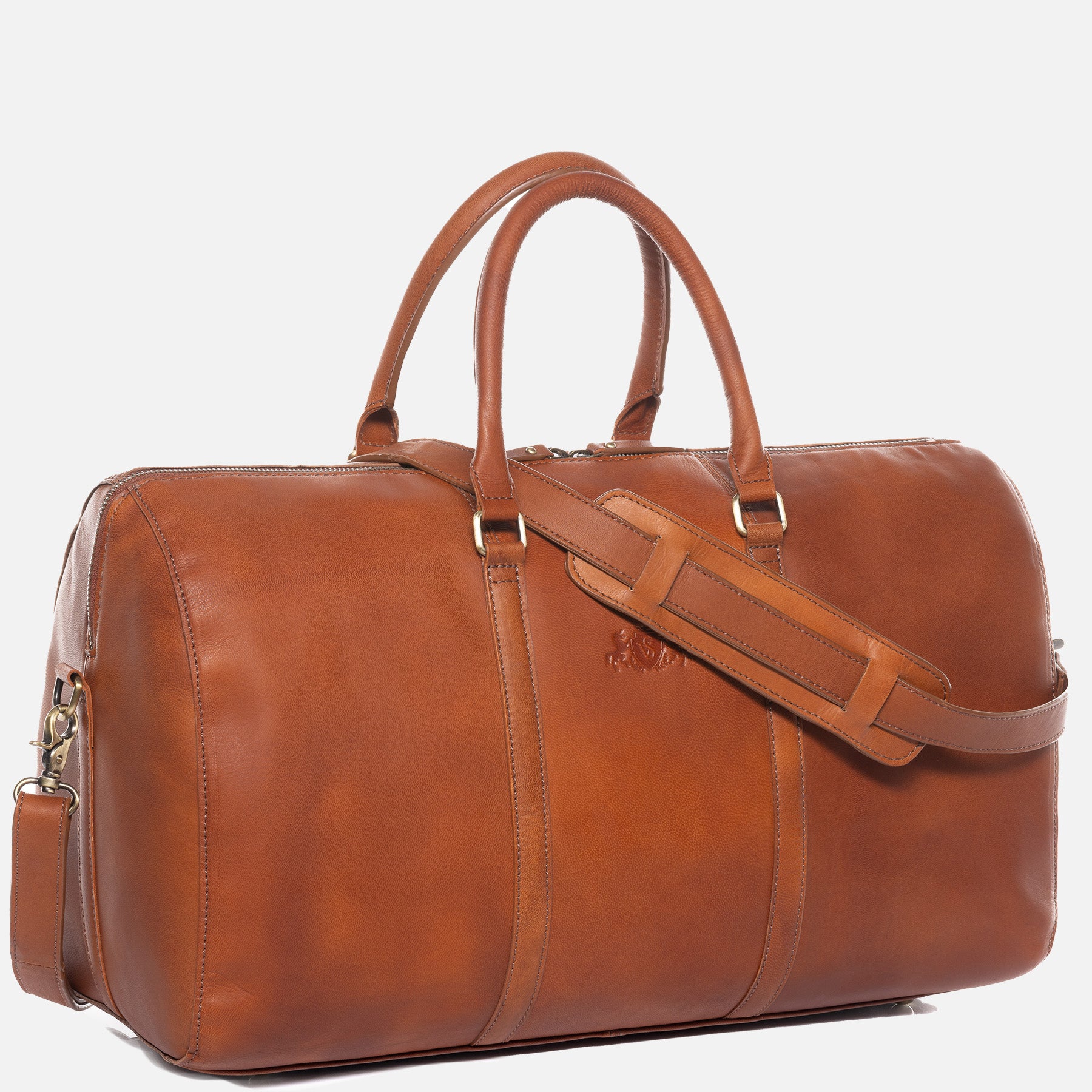 Weekender SKYLER Nappa Leder braun