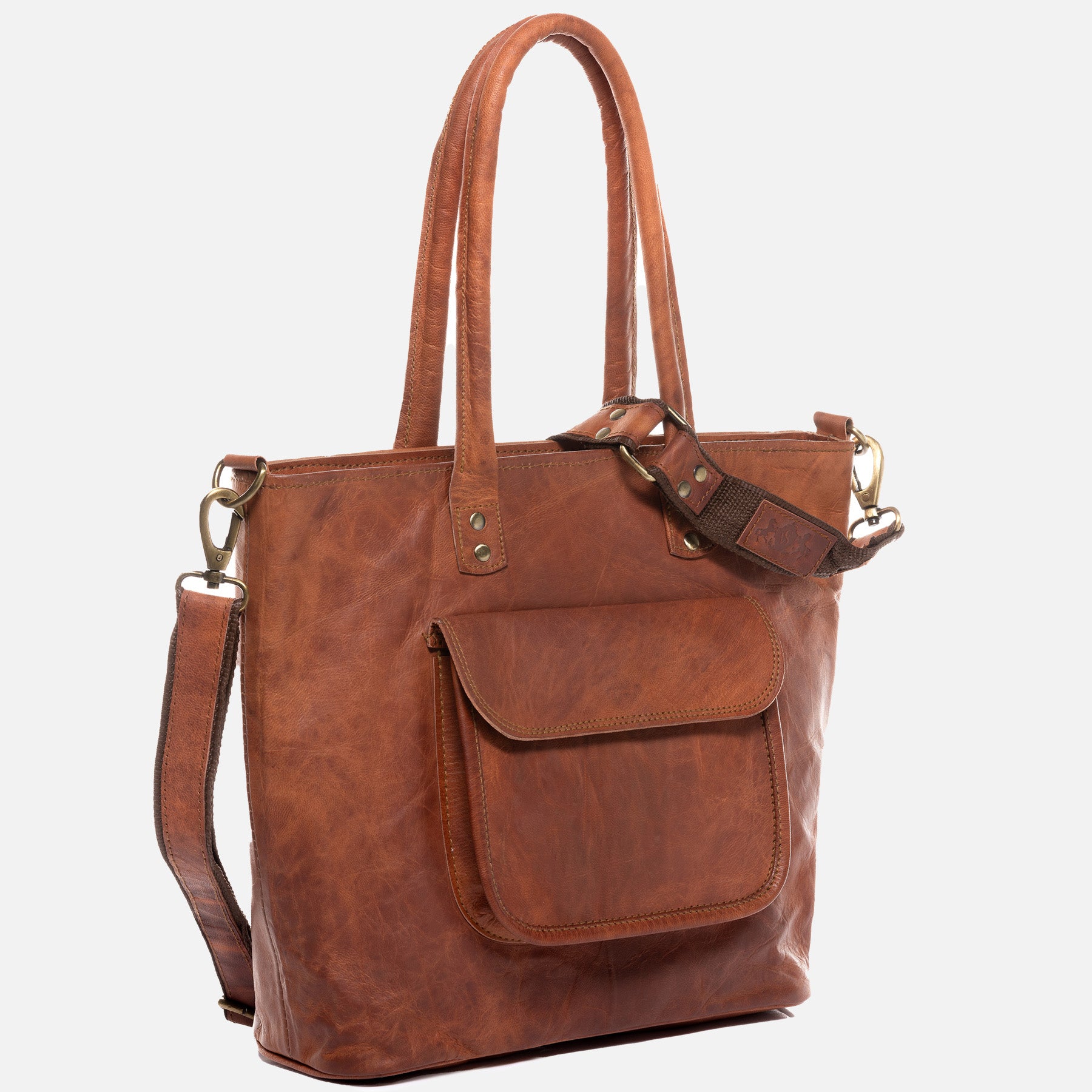 Shopper AMBER Naturleder braun