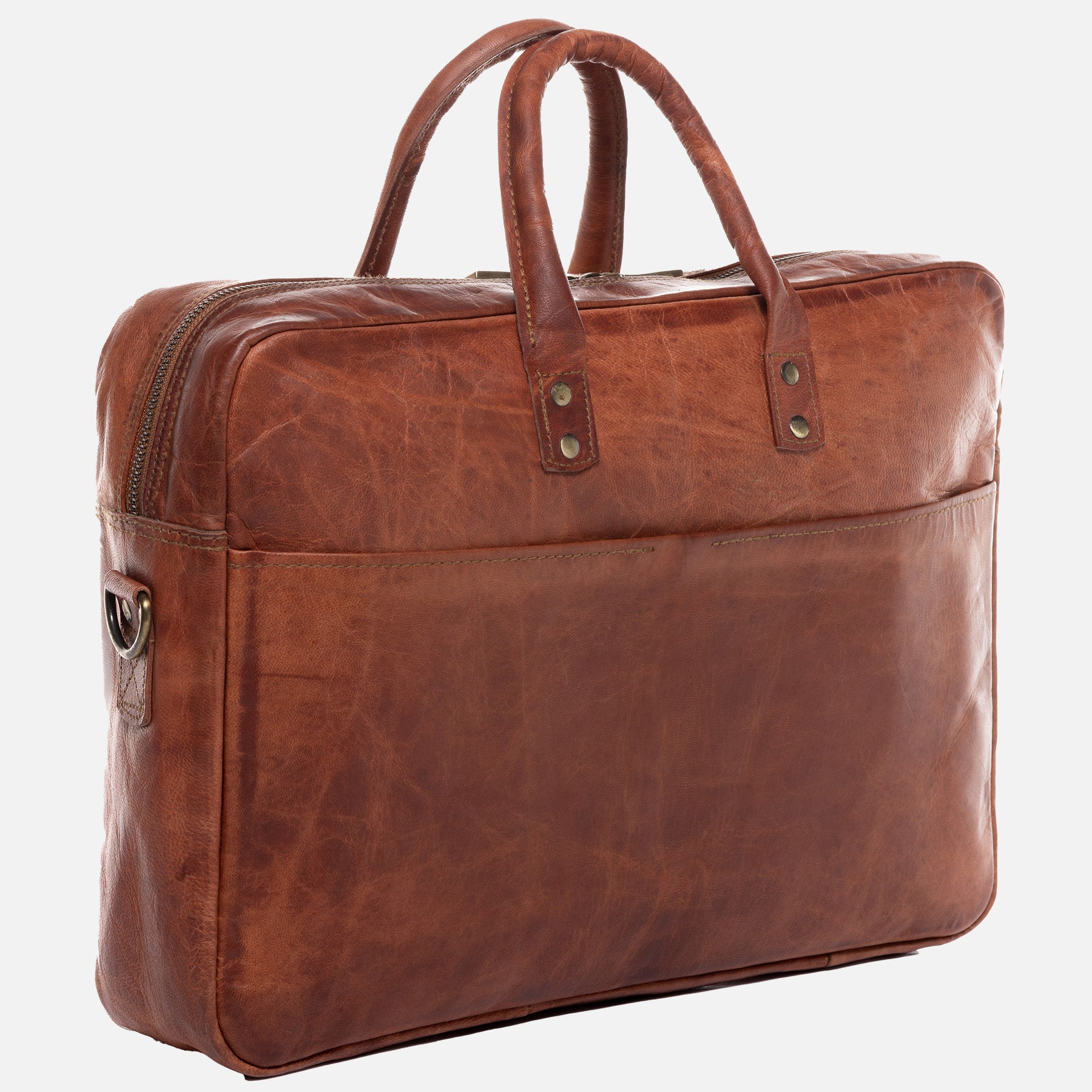 Laptoptasche CEDAR Naturleder braun