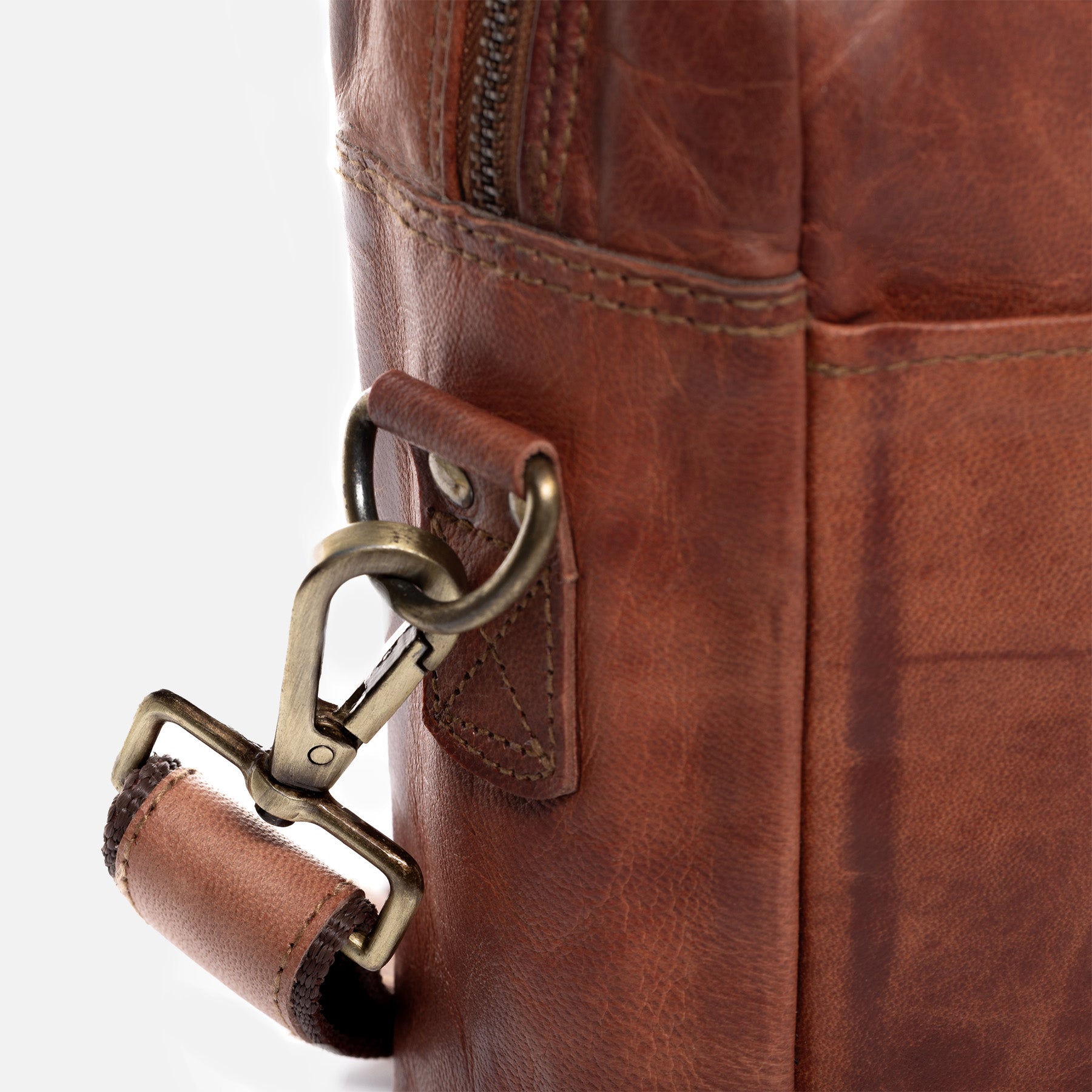 Laptoptasche CEDAR Naturleder braun