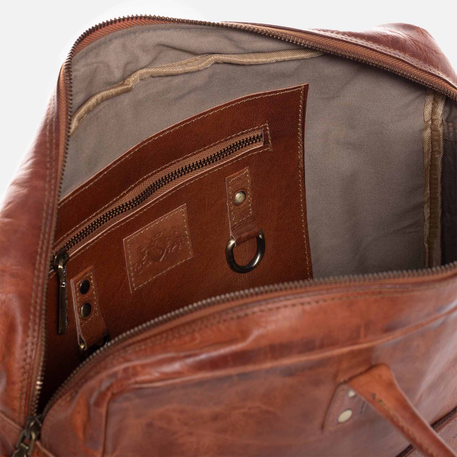 Laptoptasche CEDAR Naturleder braun