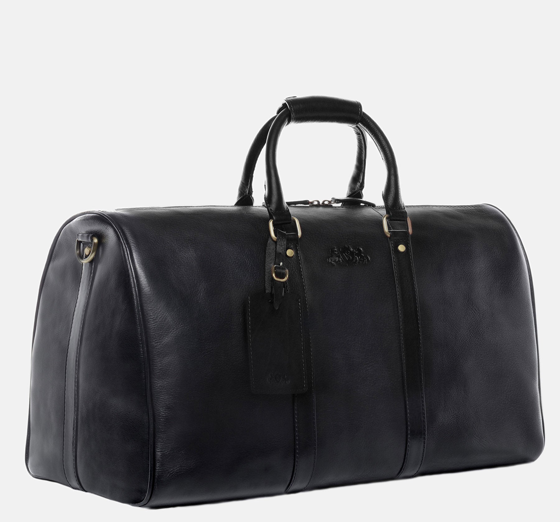 Weekender FRANKLIN Glattleder schwarz