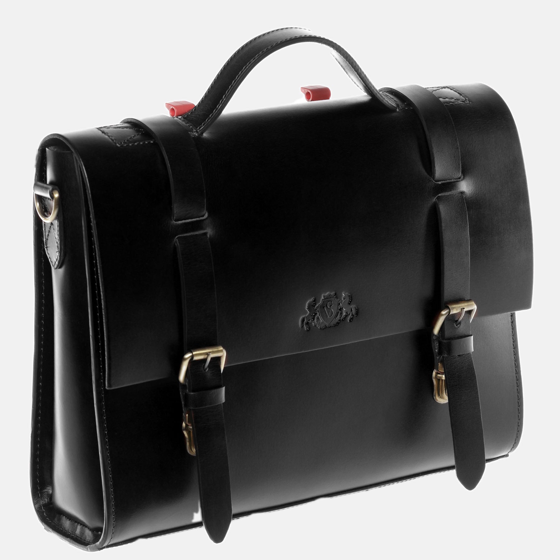 Fahrradtasche BOSTON-BIKE Sattelleder schwarz