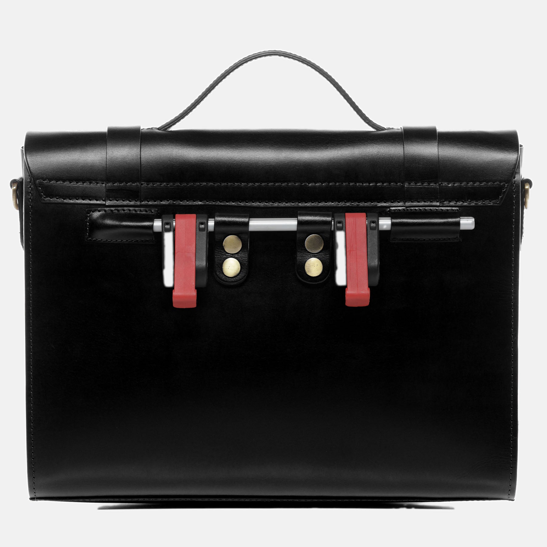 Fahrradtasche BOSTON-BIKE Sattelleder schwarz