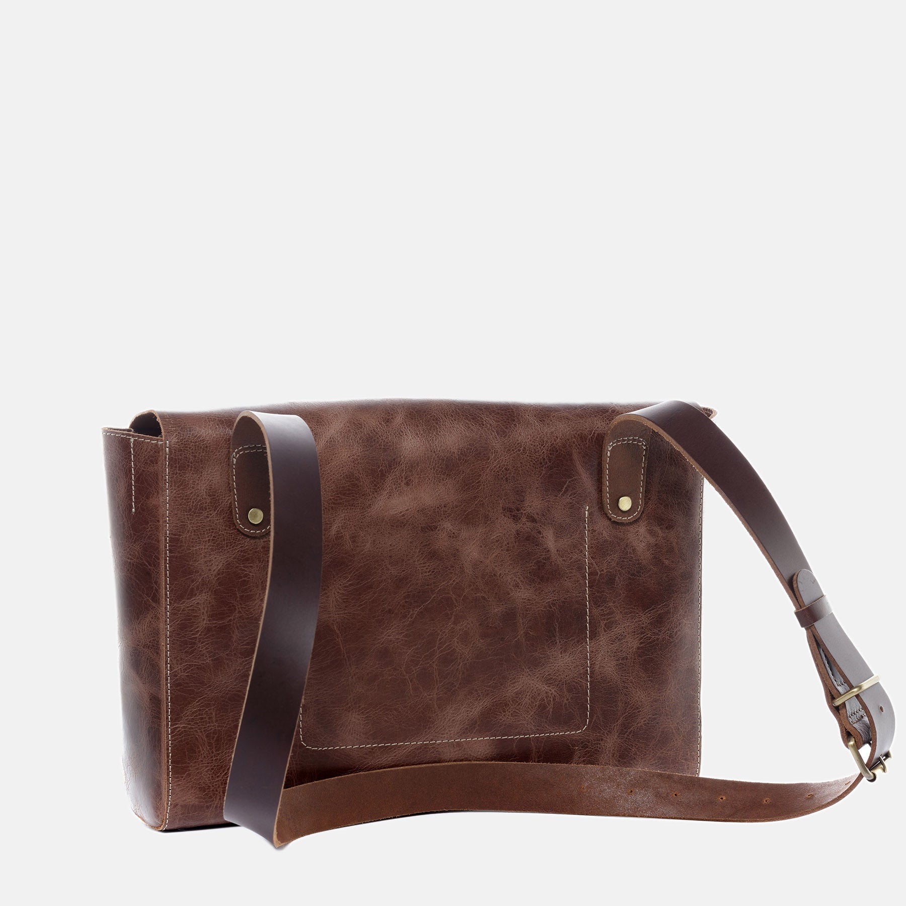 Messenger bag DUNCAN Vintage-Leder vintage-braun