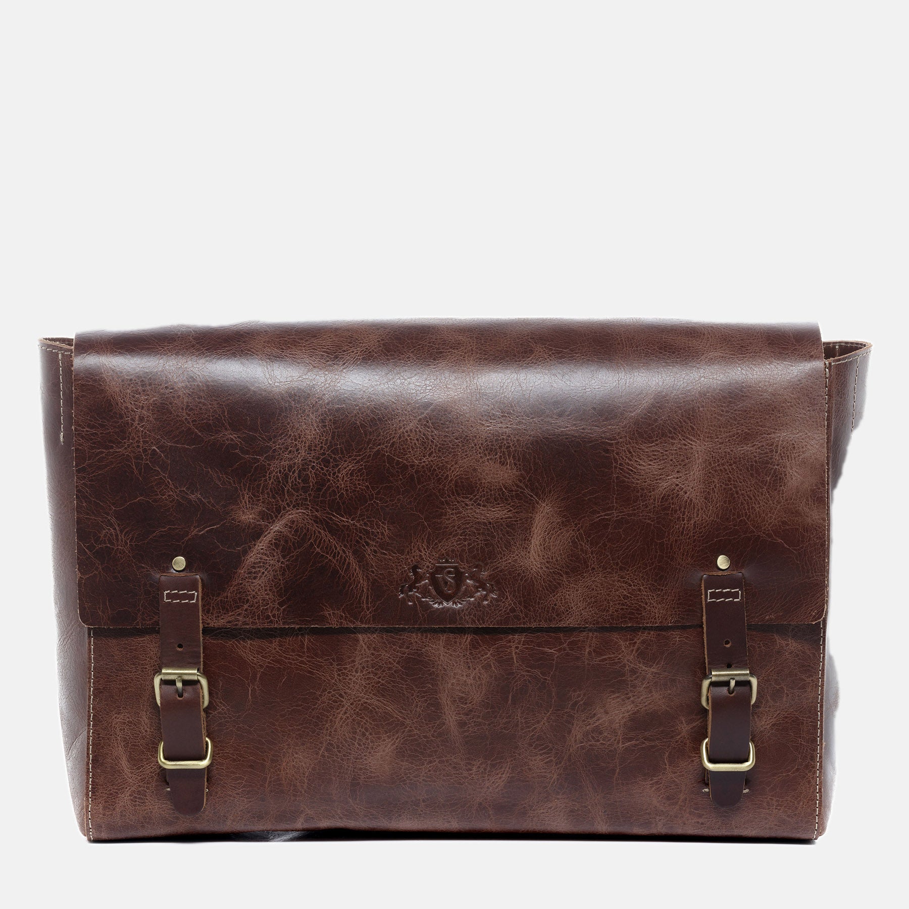 Messenger bag DUNCAN Vintage-Leder vintage-braun