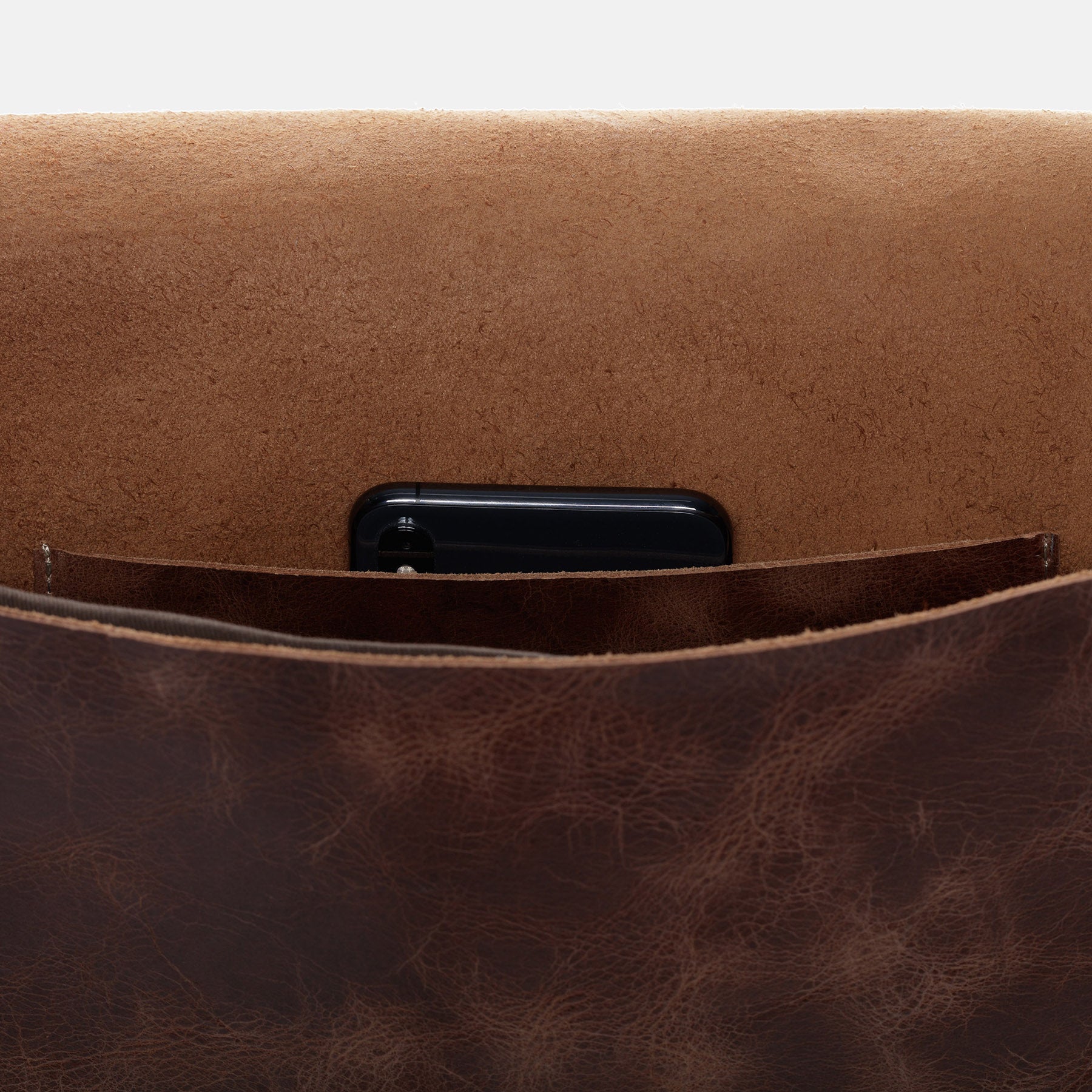 Messenger bag DUNCAN Vintage-Leder vintage-braun
