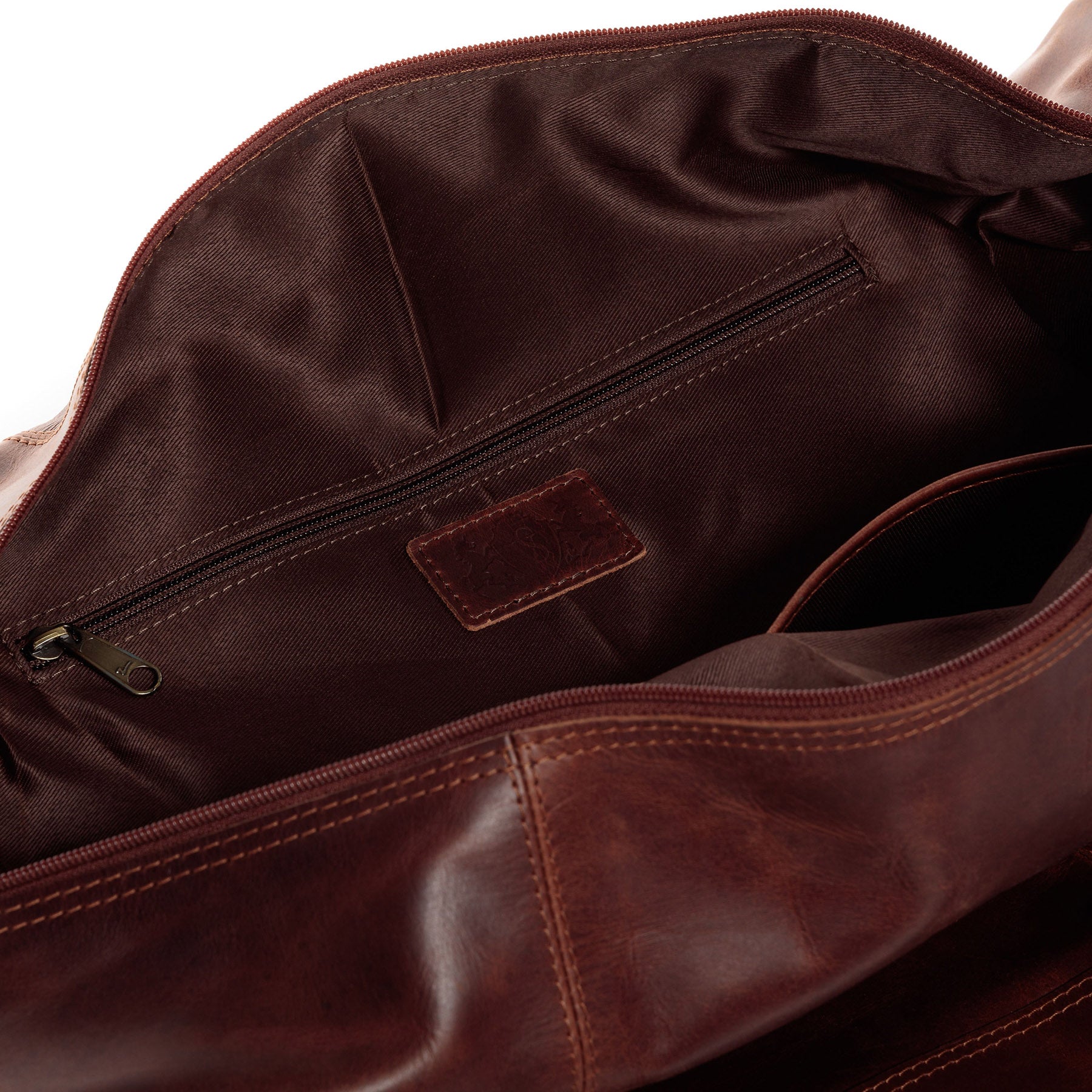 Reisetasche YALE Natur-Leder braun