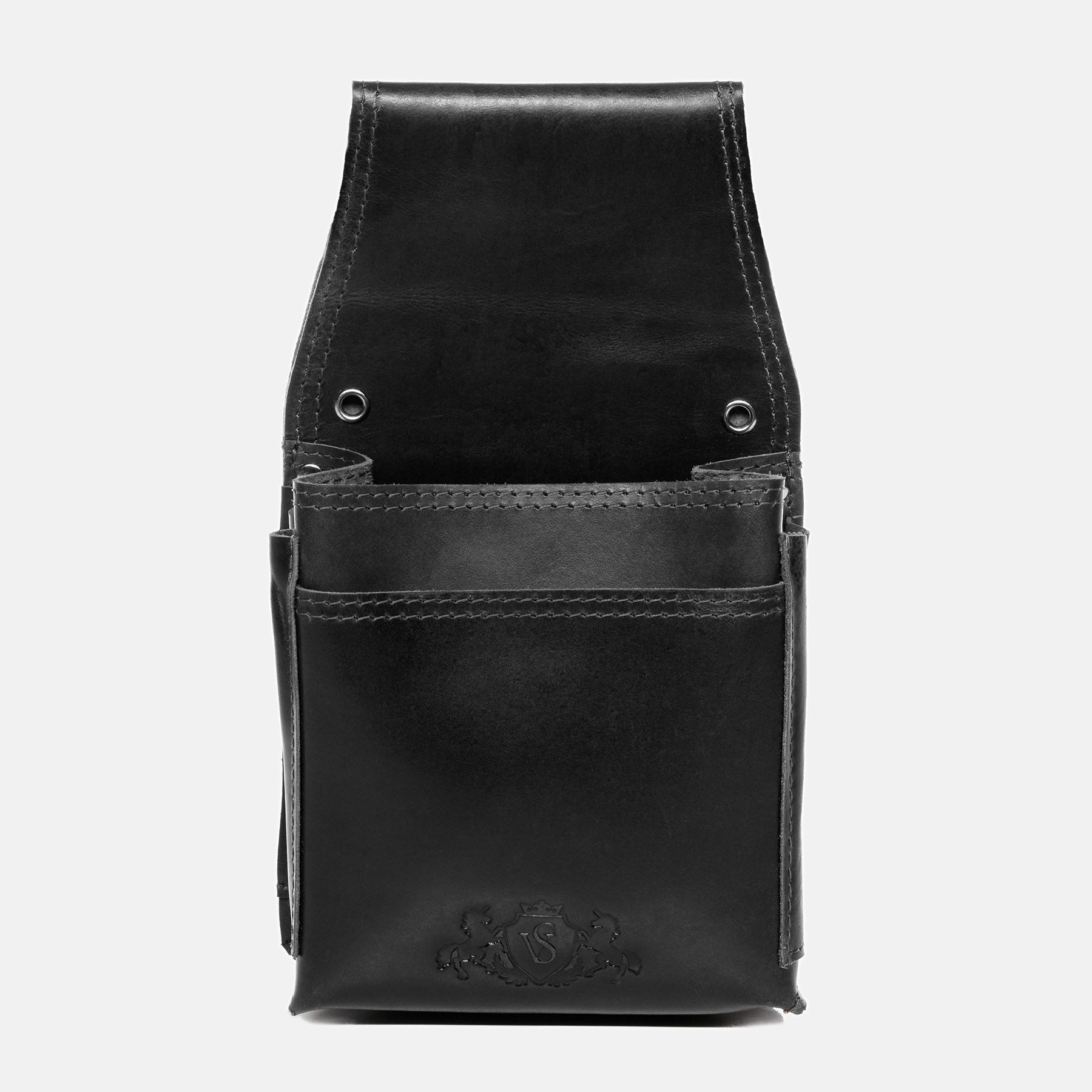 Waiter holster ABERDEEN smooth leather black