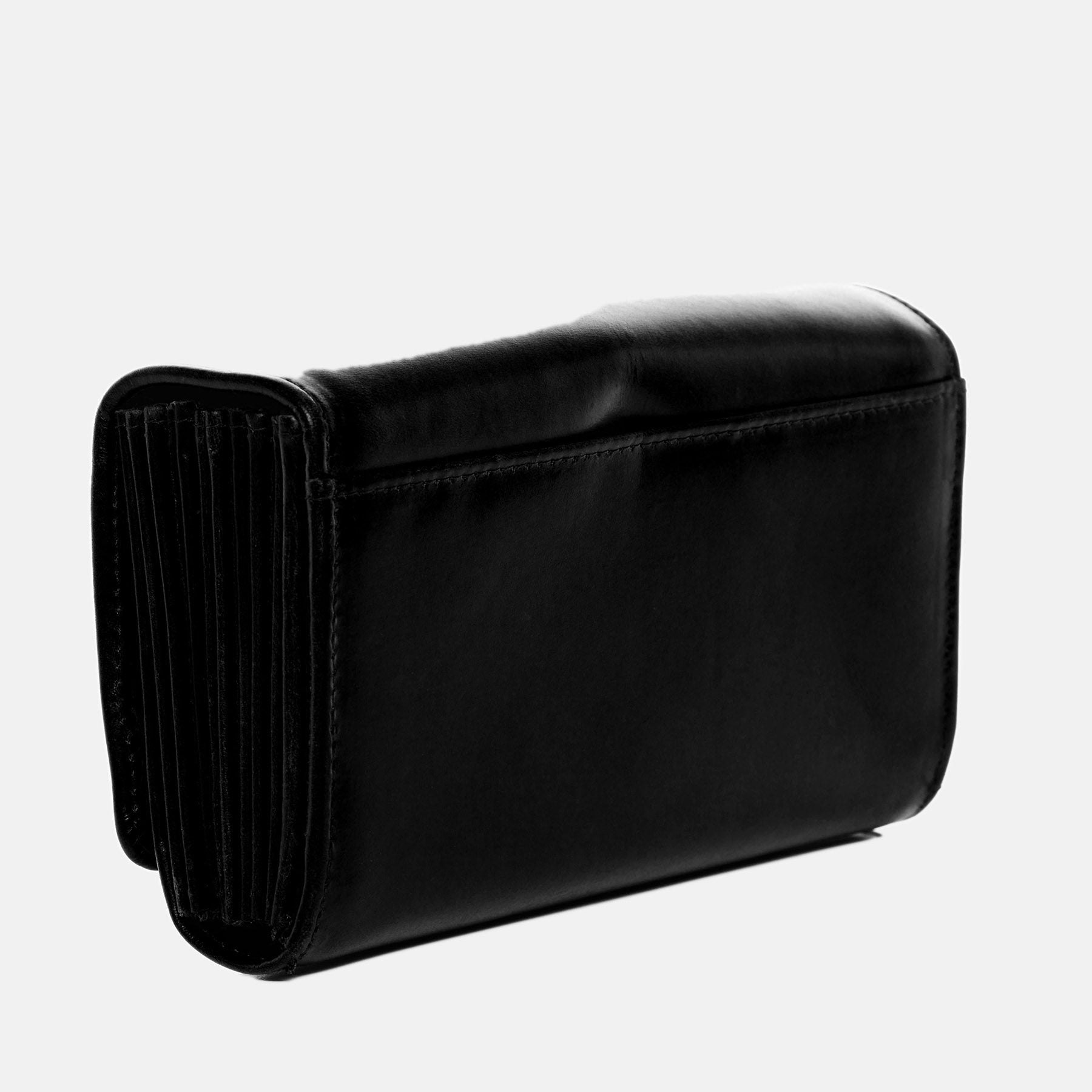 Waiter wallet ABERDEEN smooth leather black