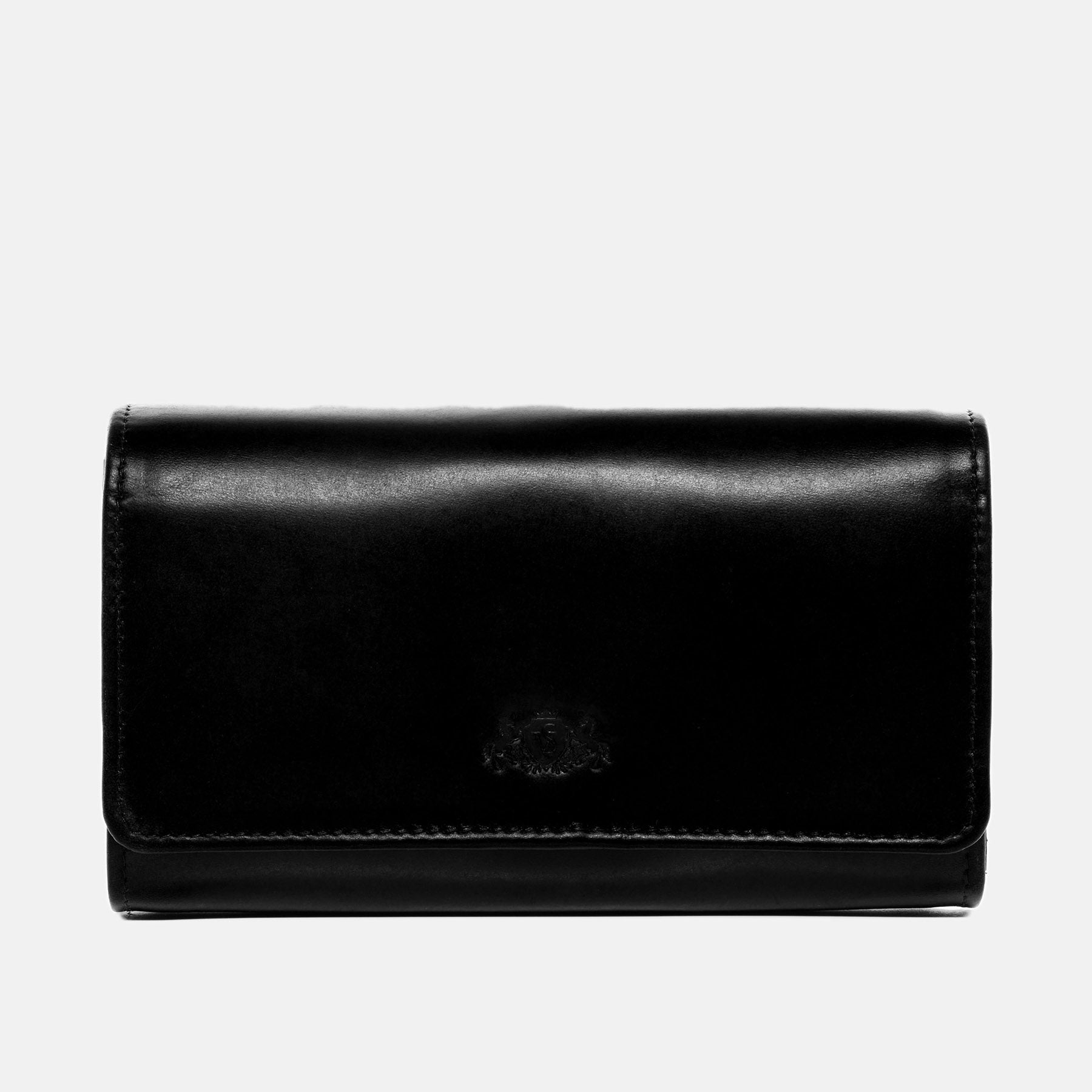 Waiter wallet & holster ABERDEEN smooth leather black