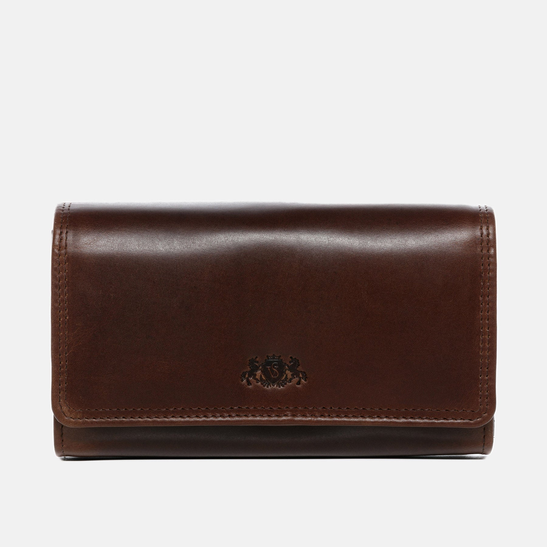 Kellner-Geldbeutel & Holster ABERDEEN Naturleder braun