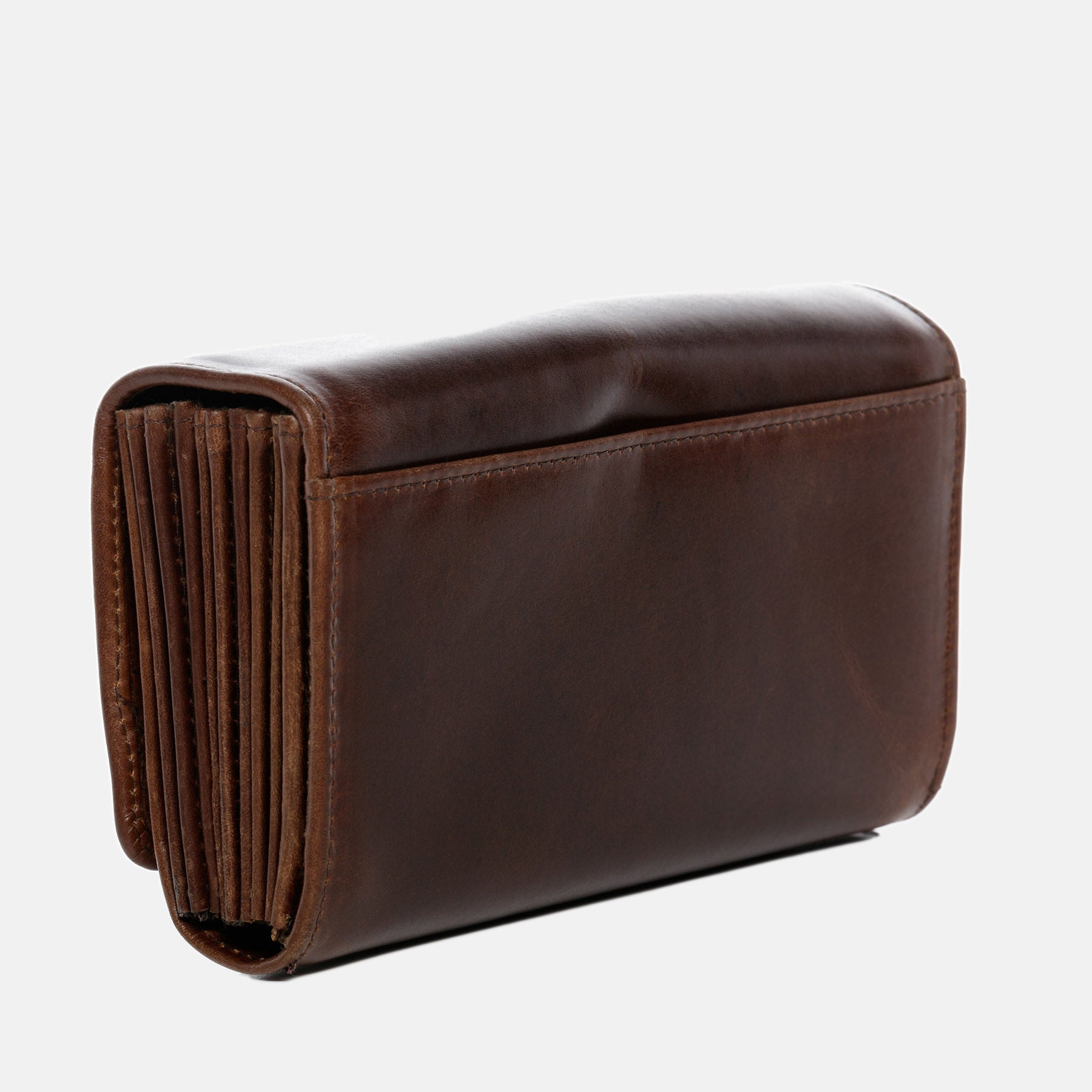 Kellner-Geldbeutel & Holster ABERDEEN Naturleder braun