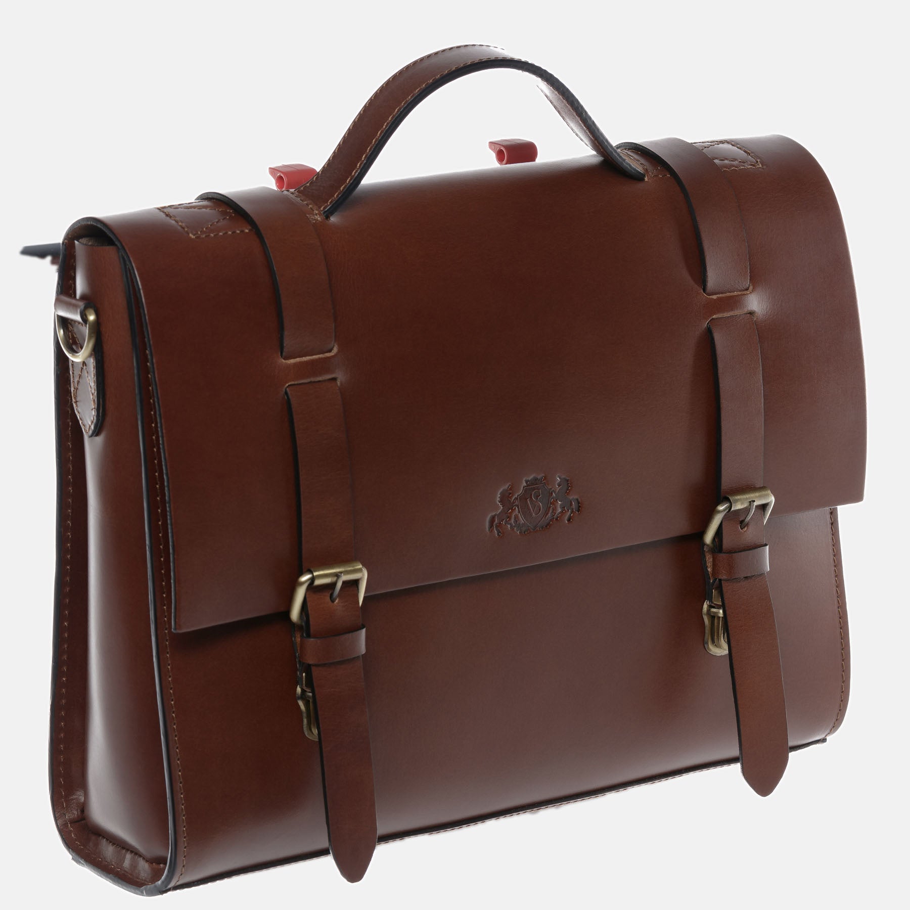 Fahrradtasche BOSTON-BIKE Sattelleder braun
