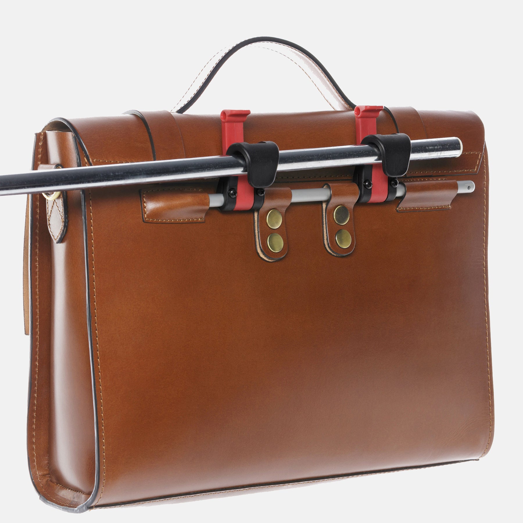 Fahrradtasche BRIGHTON-BIKE Sattelleder hellbraun